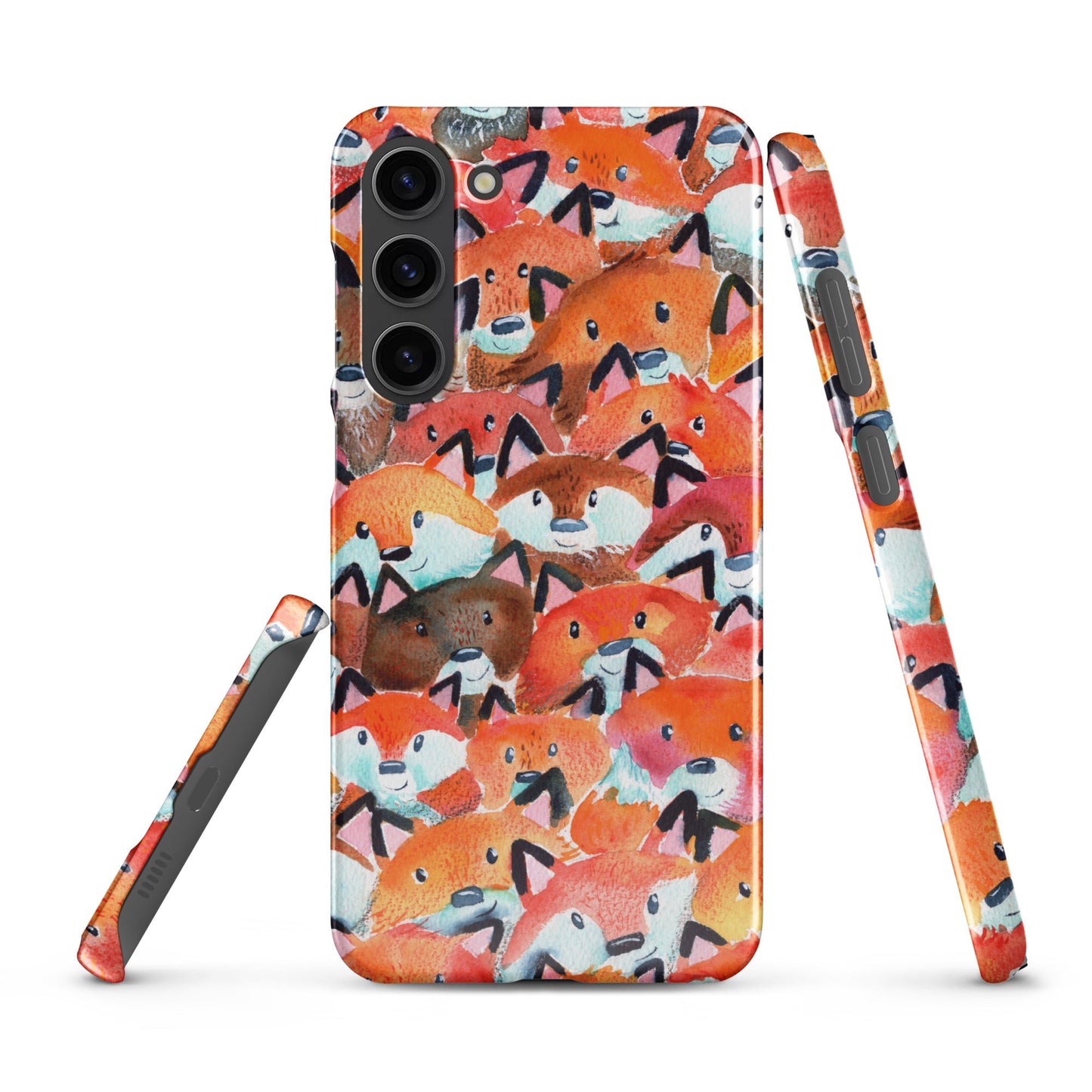 🦊 Snap Samsung® Case – Foxes 🍁📱- Samsung case - SANDRAAS