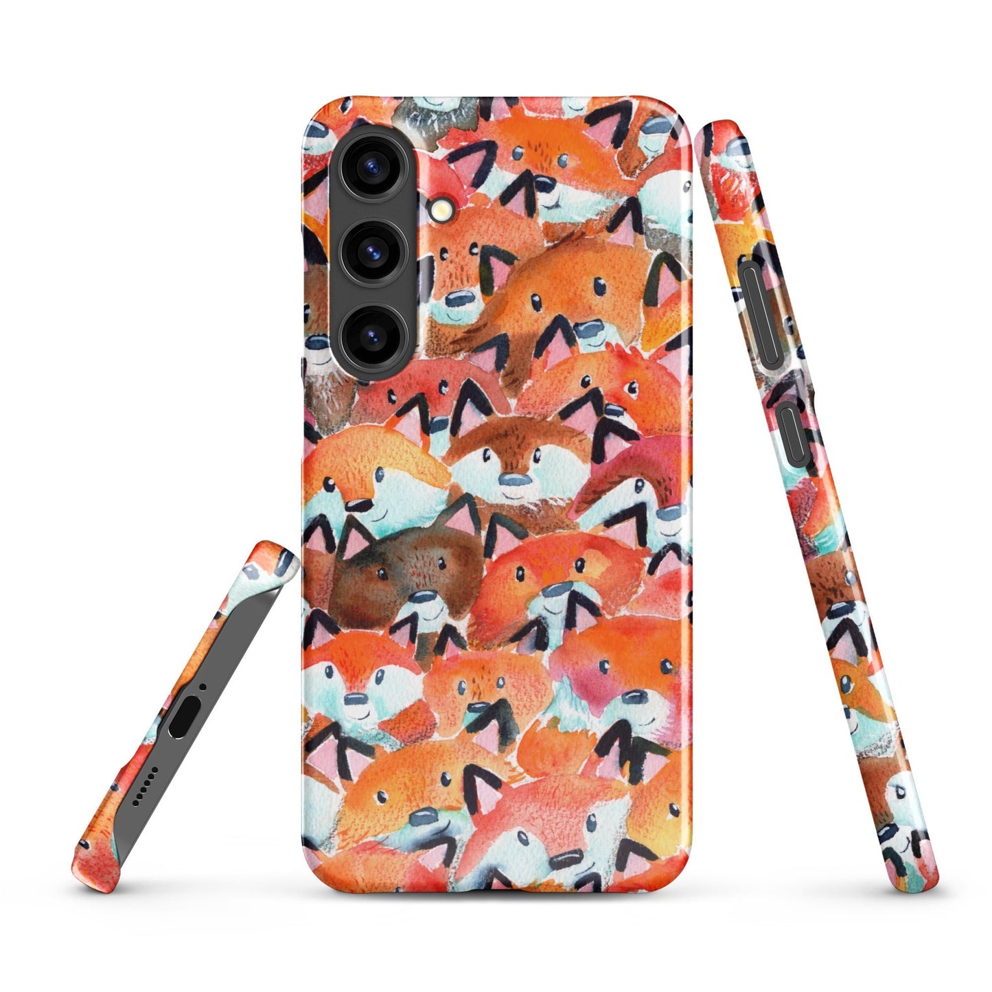 🦊 Snap Samsung® Case – Foxes 🍁📱- Samsung case - SANDRAAS