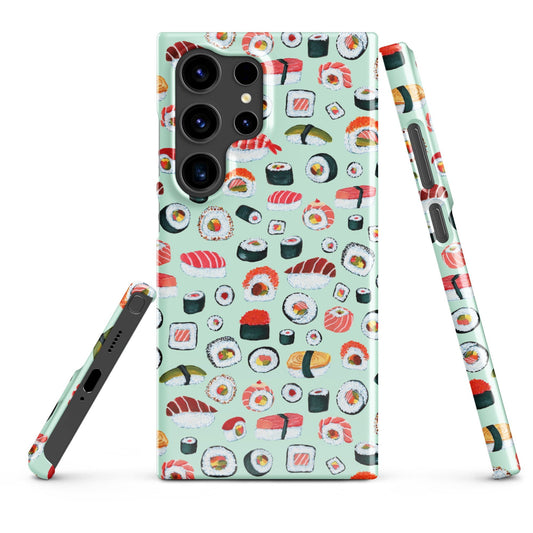 🍣 Snap Samsung® Case – Sushi (Mint) 💚📱Samsung case - SANDRAAS