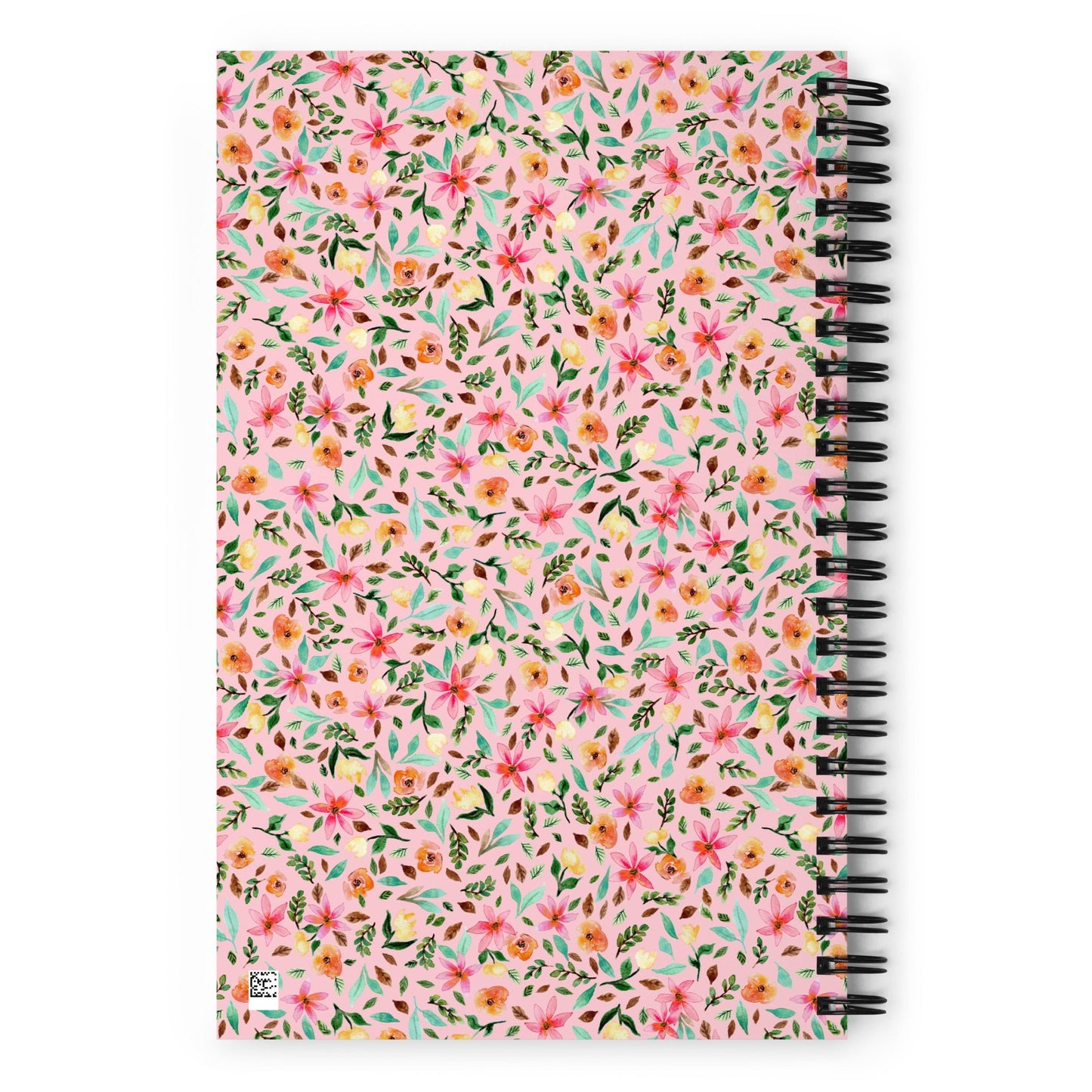🌸 “Living My Best Life” Spiral Notebook – Pink Floral Edition ✨ - SANDRAAS