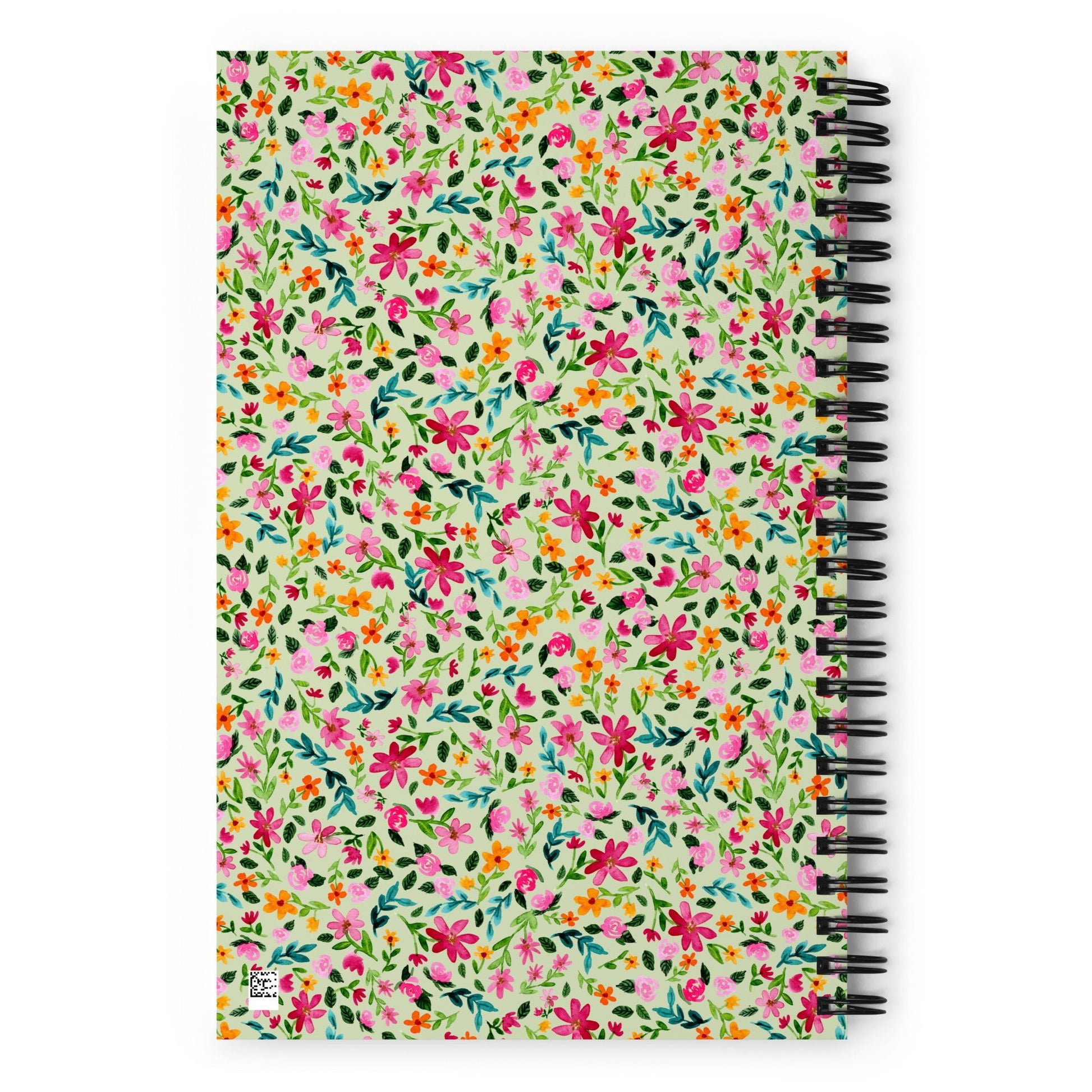 🌈 “Never Stop Dreaming” Spiral Notebook – Colorful Floral Edition 🌸 - SANDRAAS