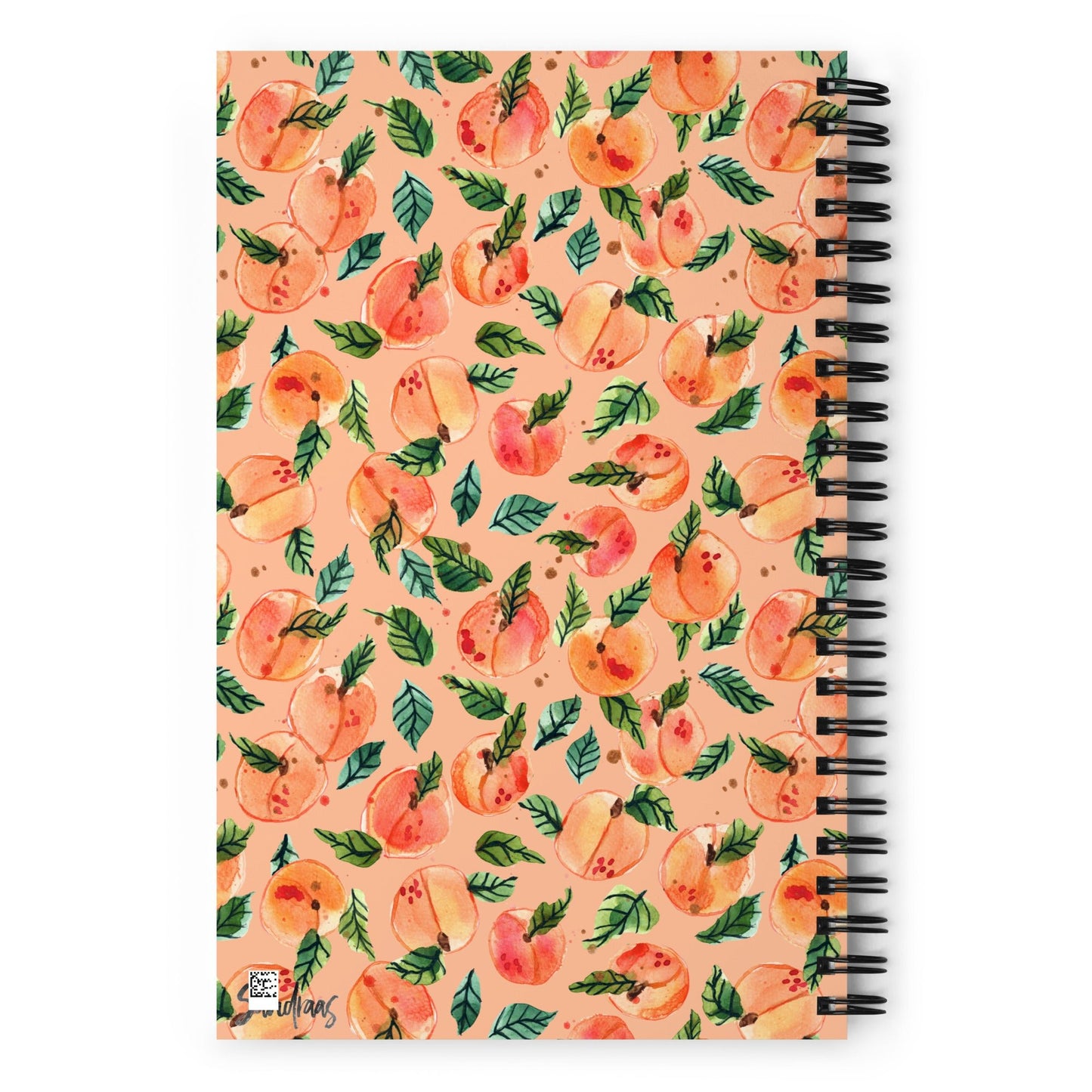 ๐ Spiral Notebook โ Peaches ๐๐ - SANDRAAS