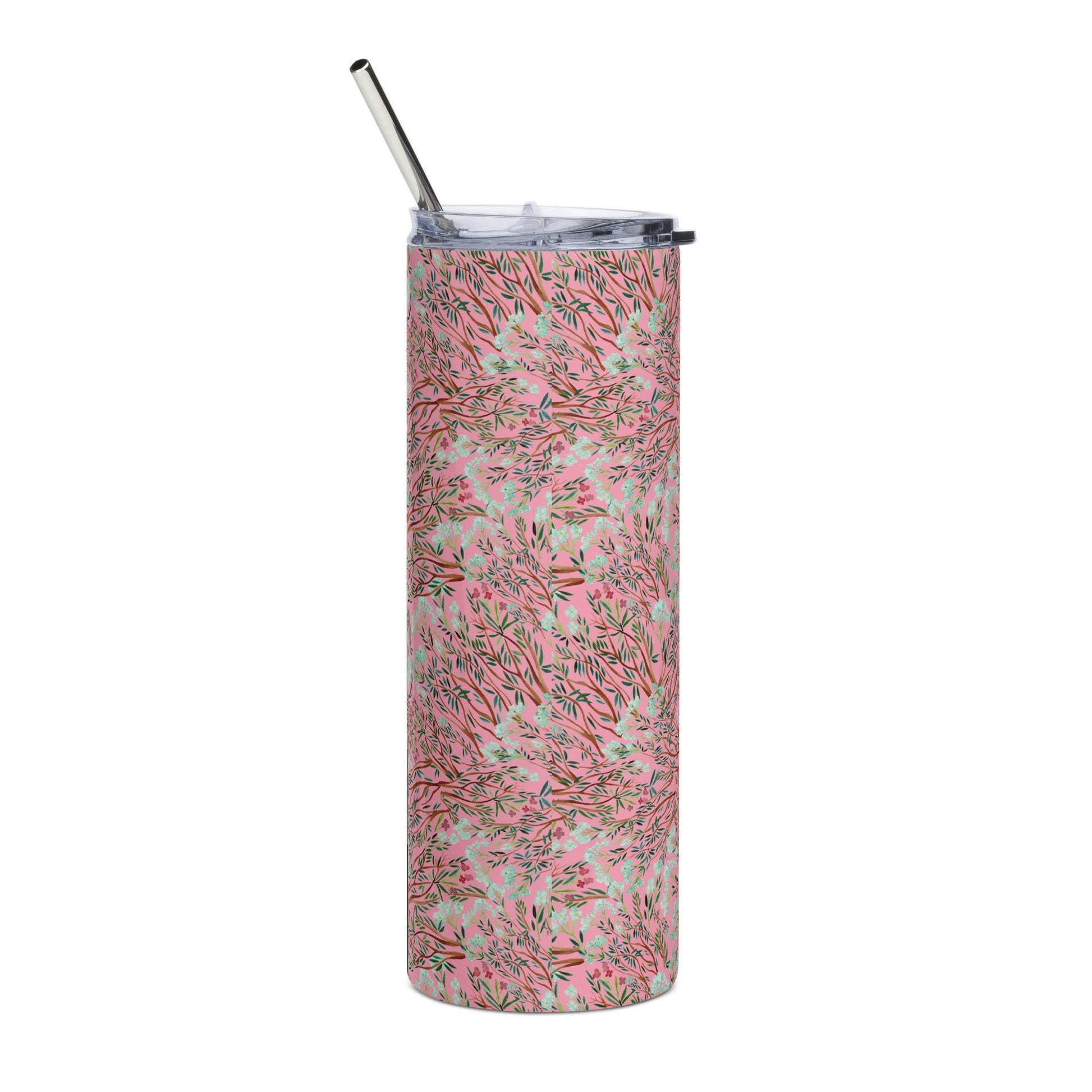 Stainless steel tumbler - Oleander Pink - SANDRAAS