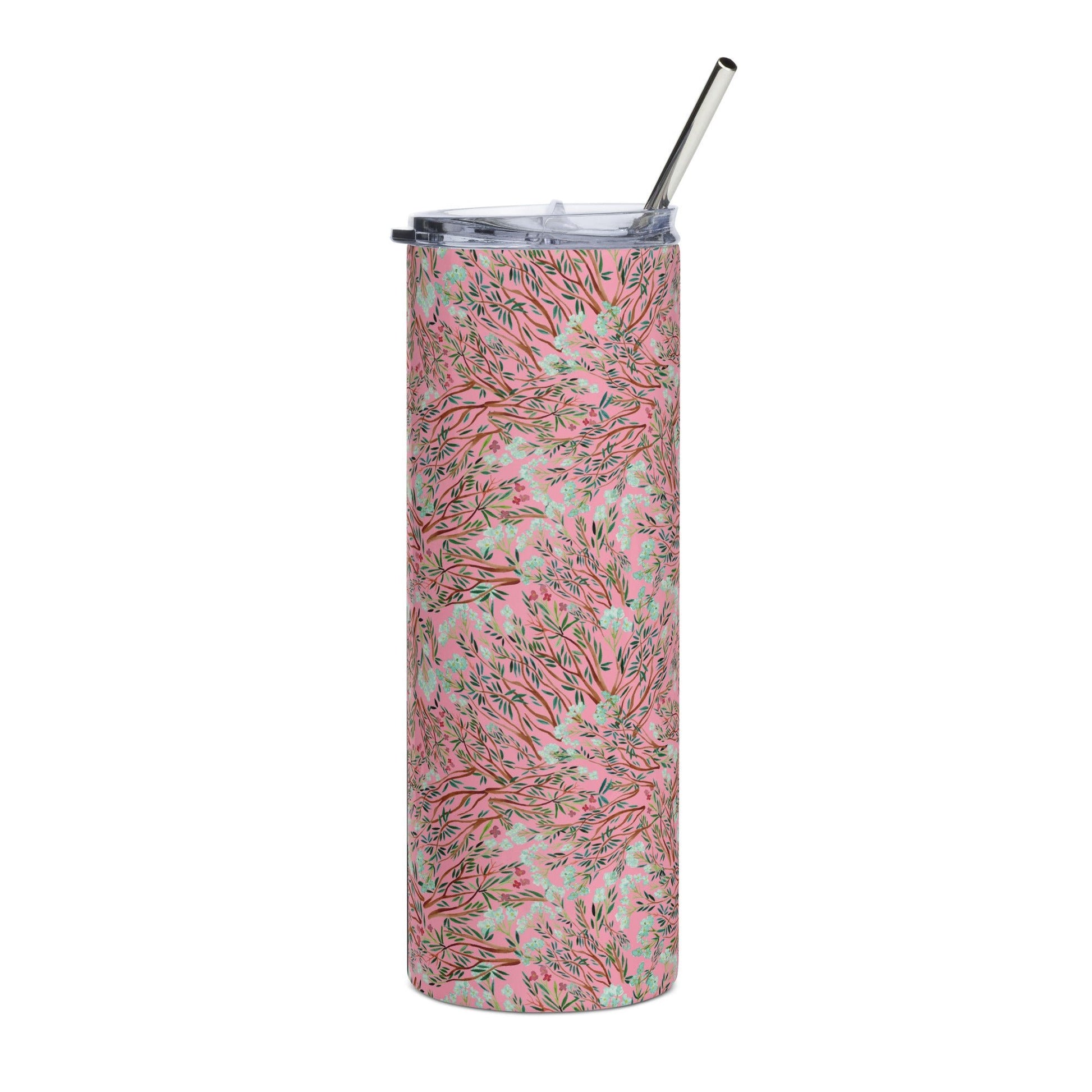Stainless steel tumbler - Oleander Pink - SANDRAAS