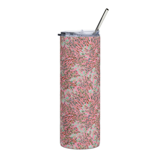 Stainless steel tumbler - Oleander Pink - SANDRAAS