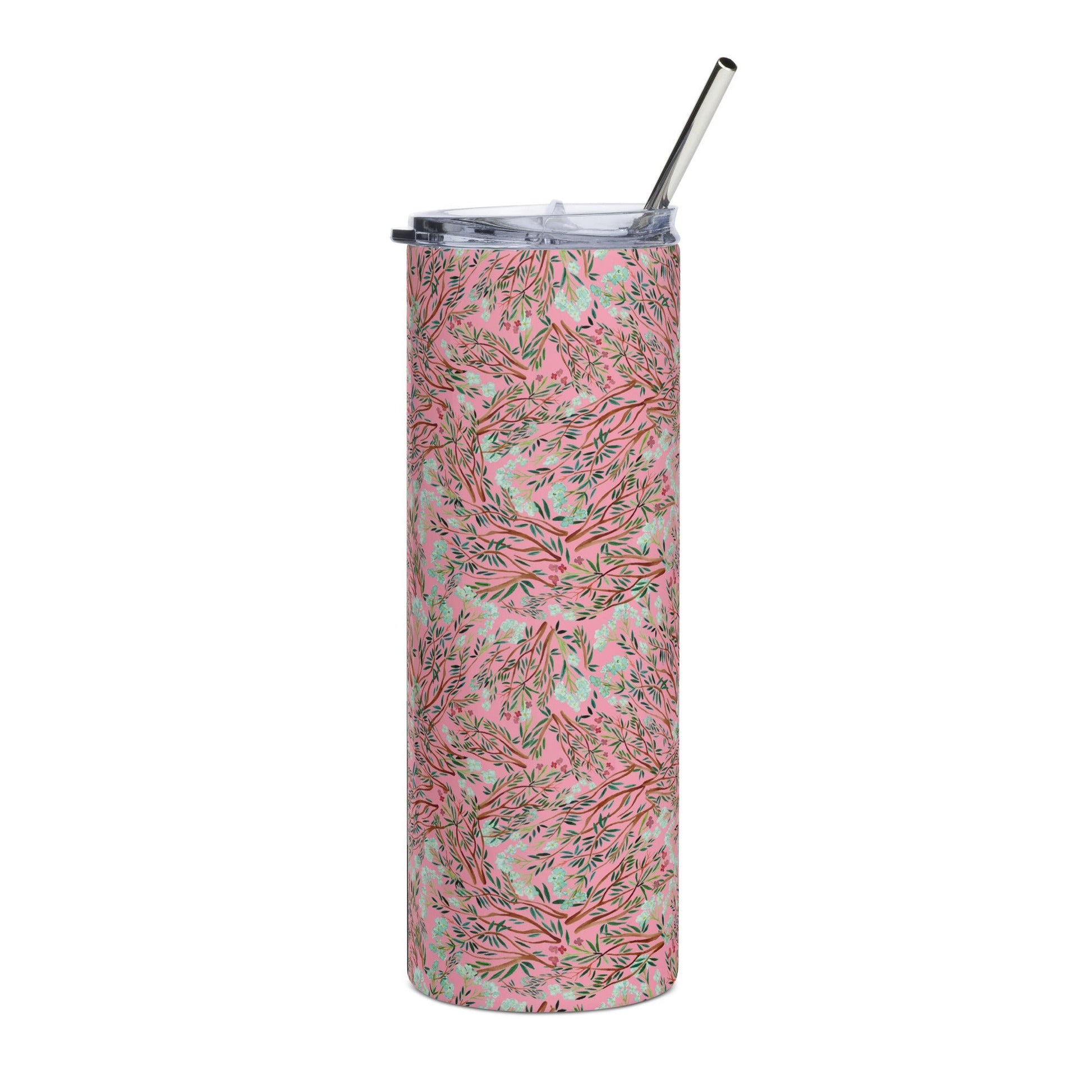Stainless steel tumbler - Oleander Pink - SANDRAAS
