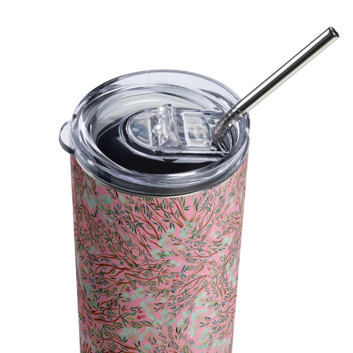 Stainless steel tumbler - Oleander Pink - SANDRAAS