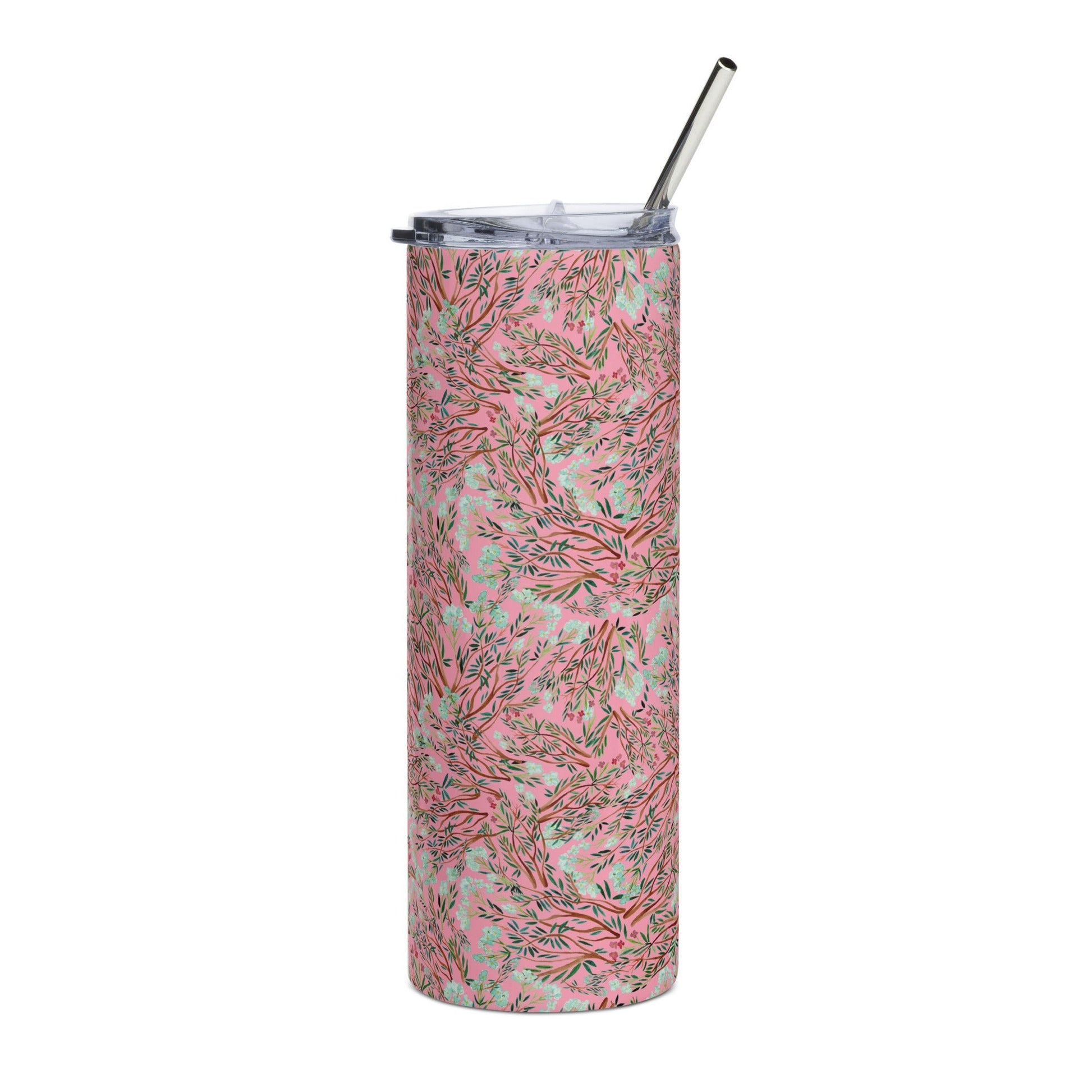 Stainless steel tumbler - Oleander Pink - SANDRAAS