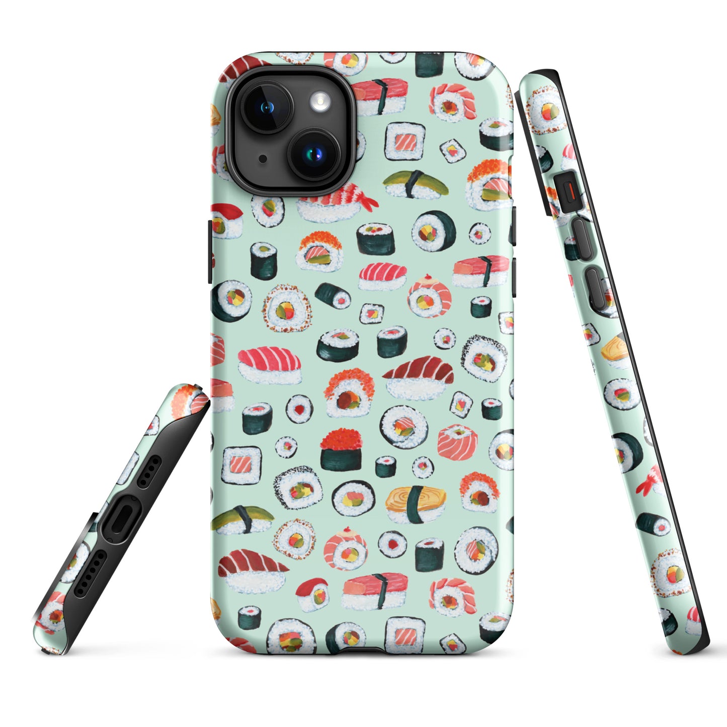 🍣 Tough iPhone® Case – Sushi (Mint) 💚📱 iPhone Case - SANDRAAS