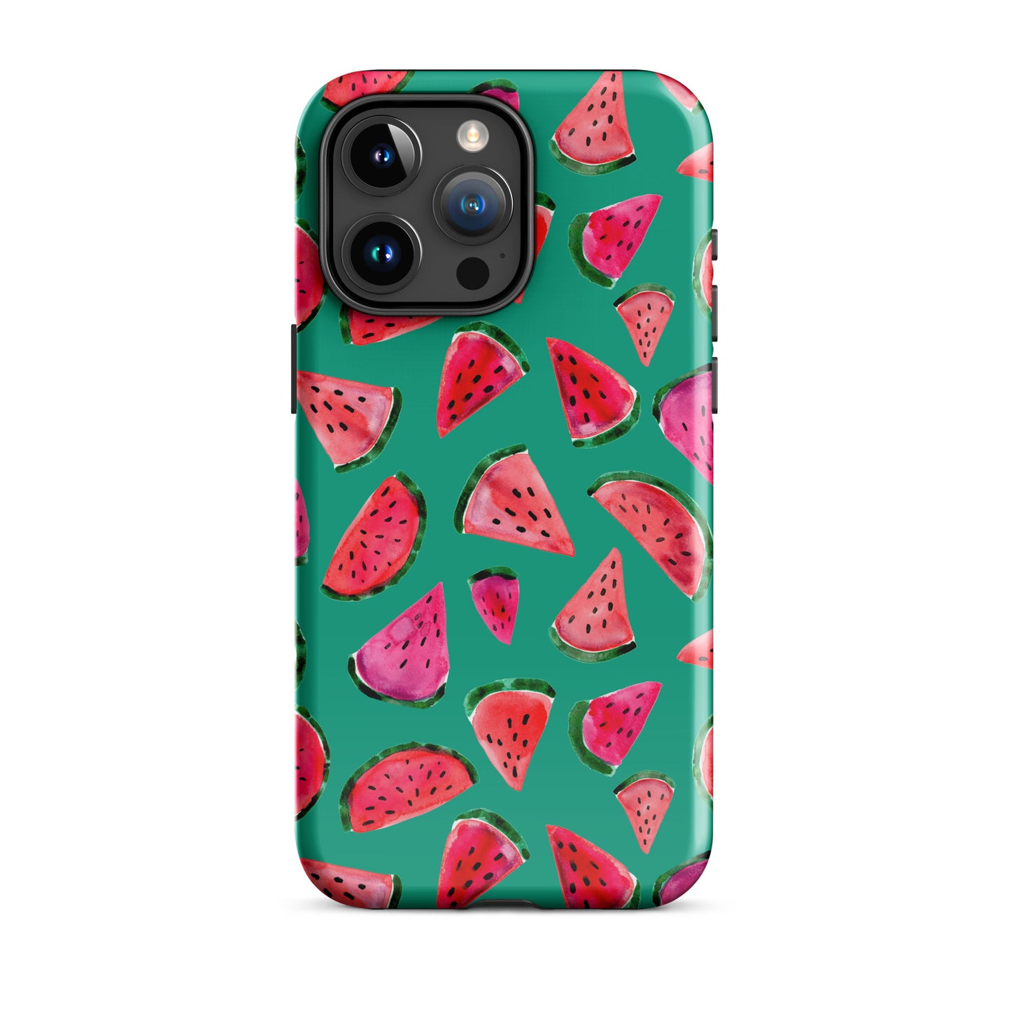 🍉 Tough iPhone® Case – Green Watermelon 💚📱iPhone Case - SANDRAAS
