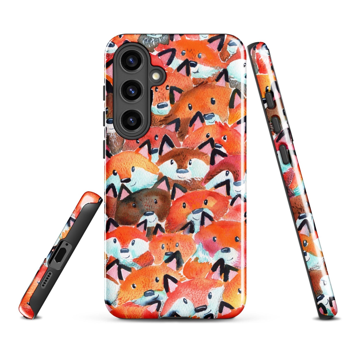 🦊 Tough Samsung® Case – Foxes 🍂📱- Samsung case - SANDRAAS