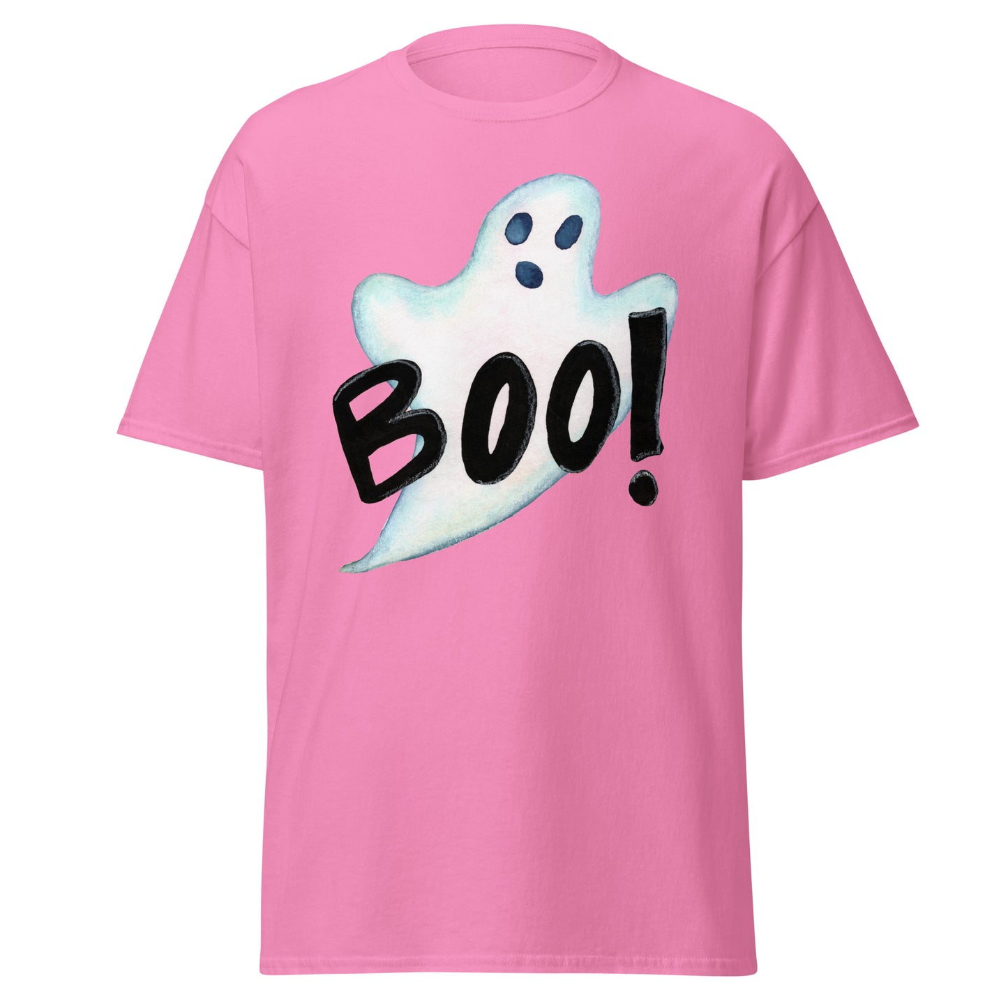 Boo - tifully Spooky Classic T-Shirt – Halloween Ghost Edition 👻 - SANDRAAS