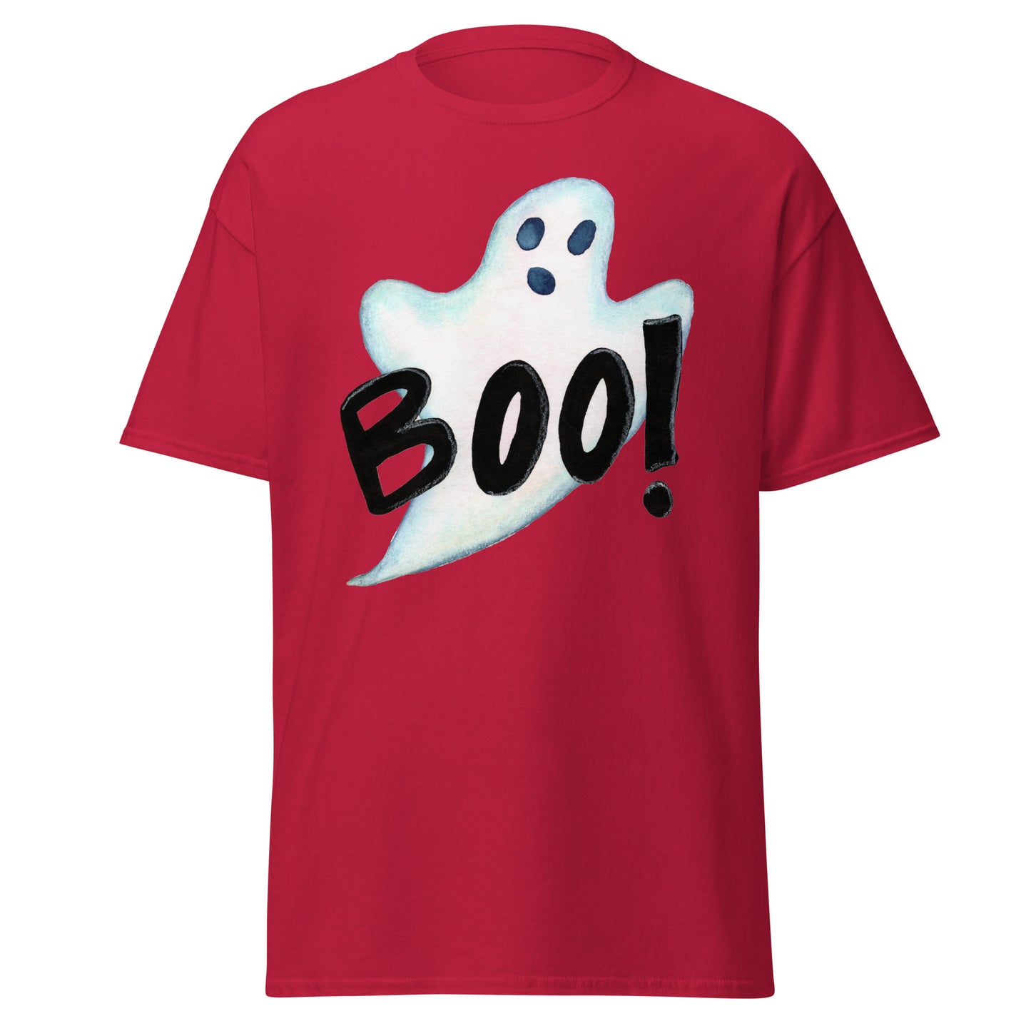 Boo - tifully Spooky Classic T-Shirt – Halloween Ghost Edition 👻 - SANDRAAS