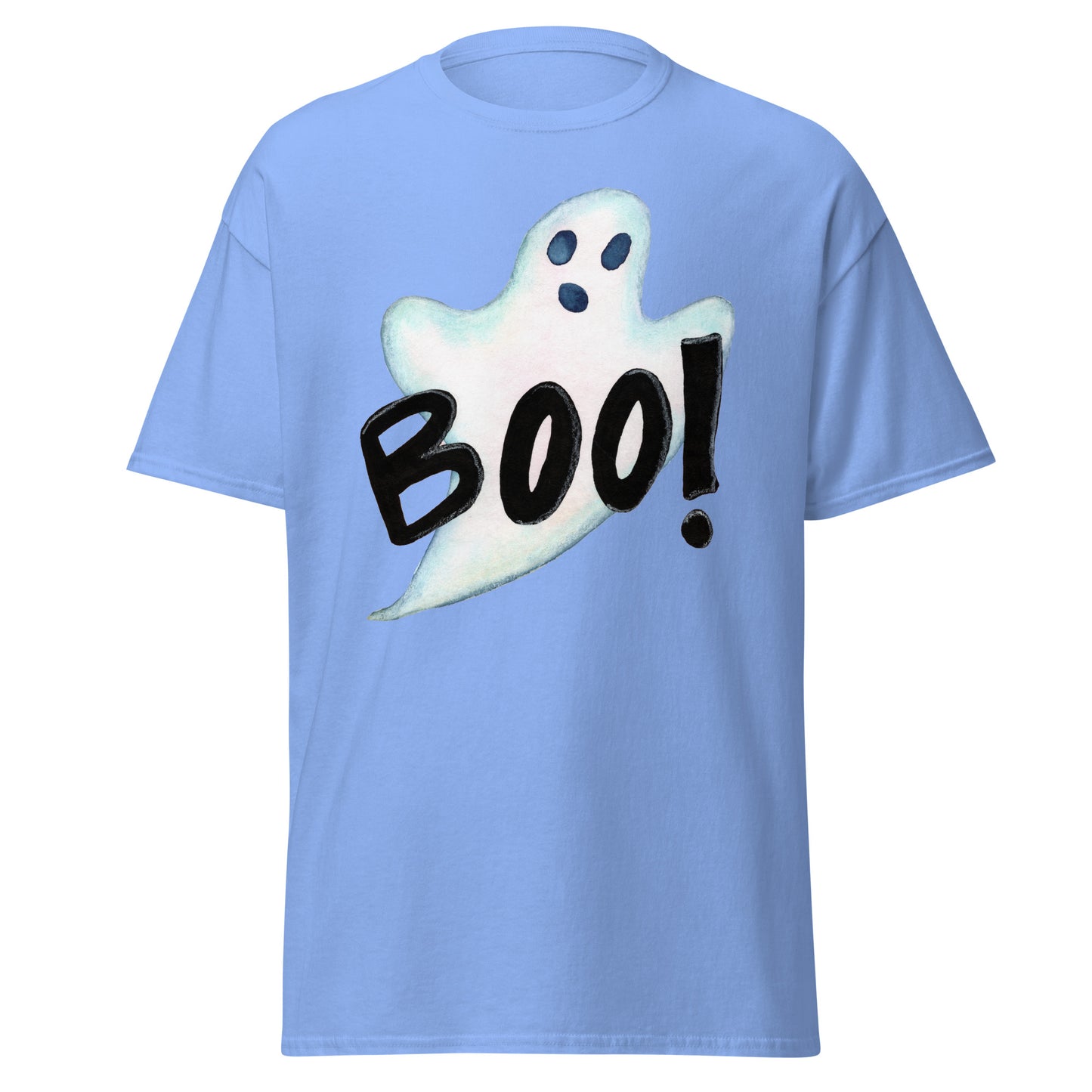 Boo - tifully Spooky Classic T-Shirt – Halloween Ghost Edition 👻 - SANDRAAS