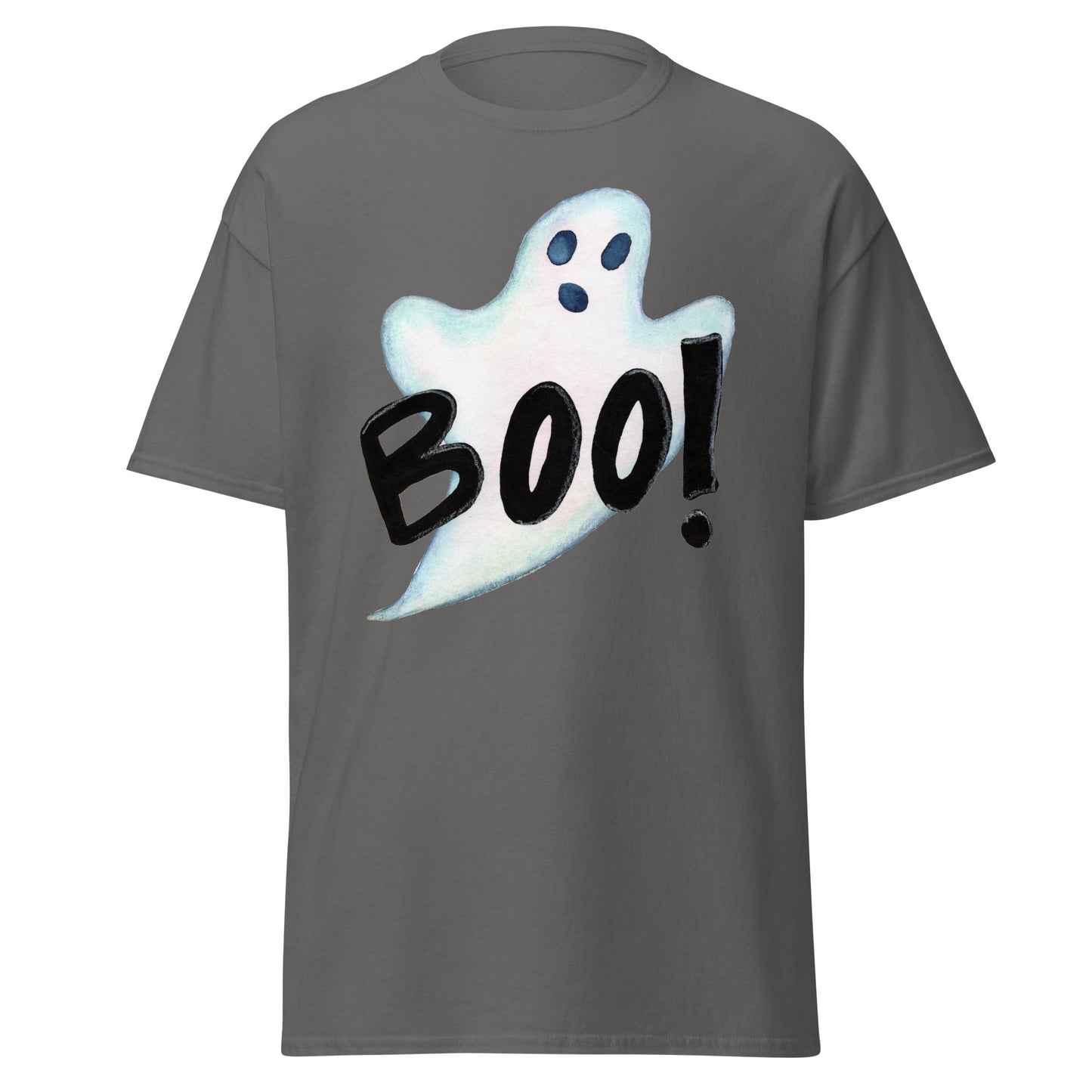 Boo - tifully Spooky Classic T-Shirt – Halloween Ghost Edition 👻 - SANDRAAS