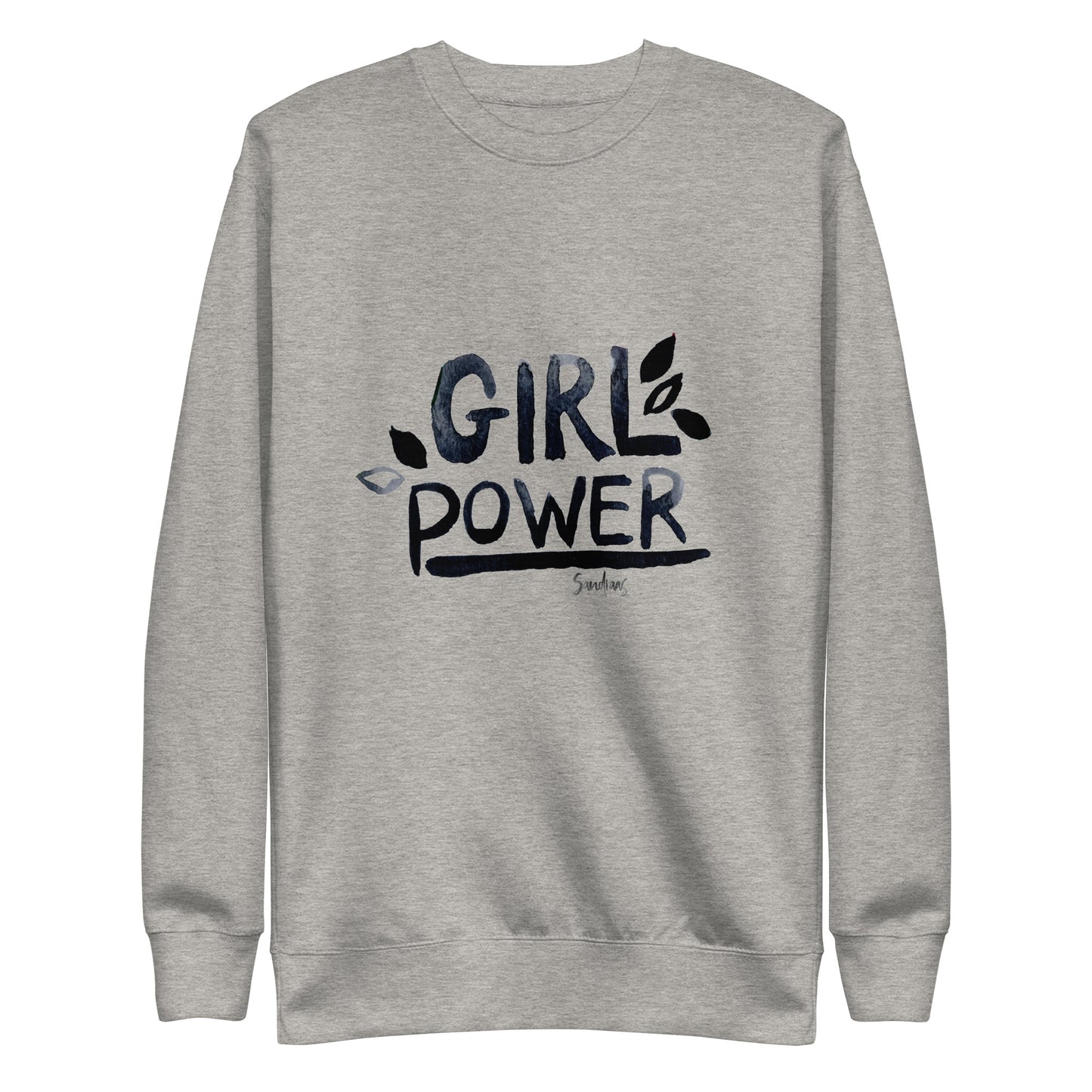 ⚡ Premium Sweatshirt – Girl Power 🖤👊 - SANDRAAS