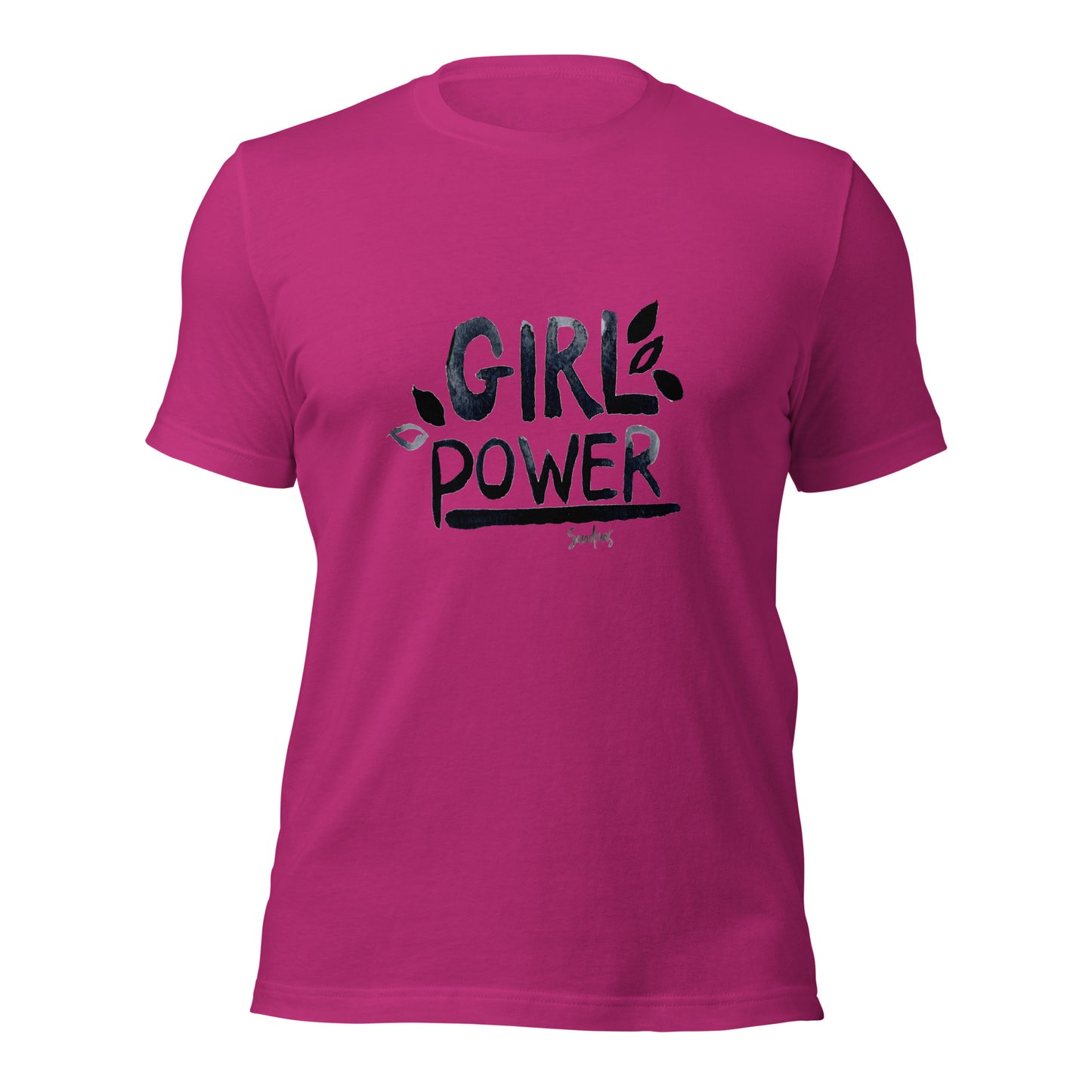 ⚡ Unisex T-Shirt – Girl Power 🖤👕 - SANDRAAS