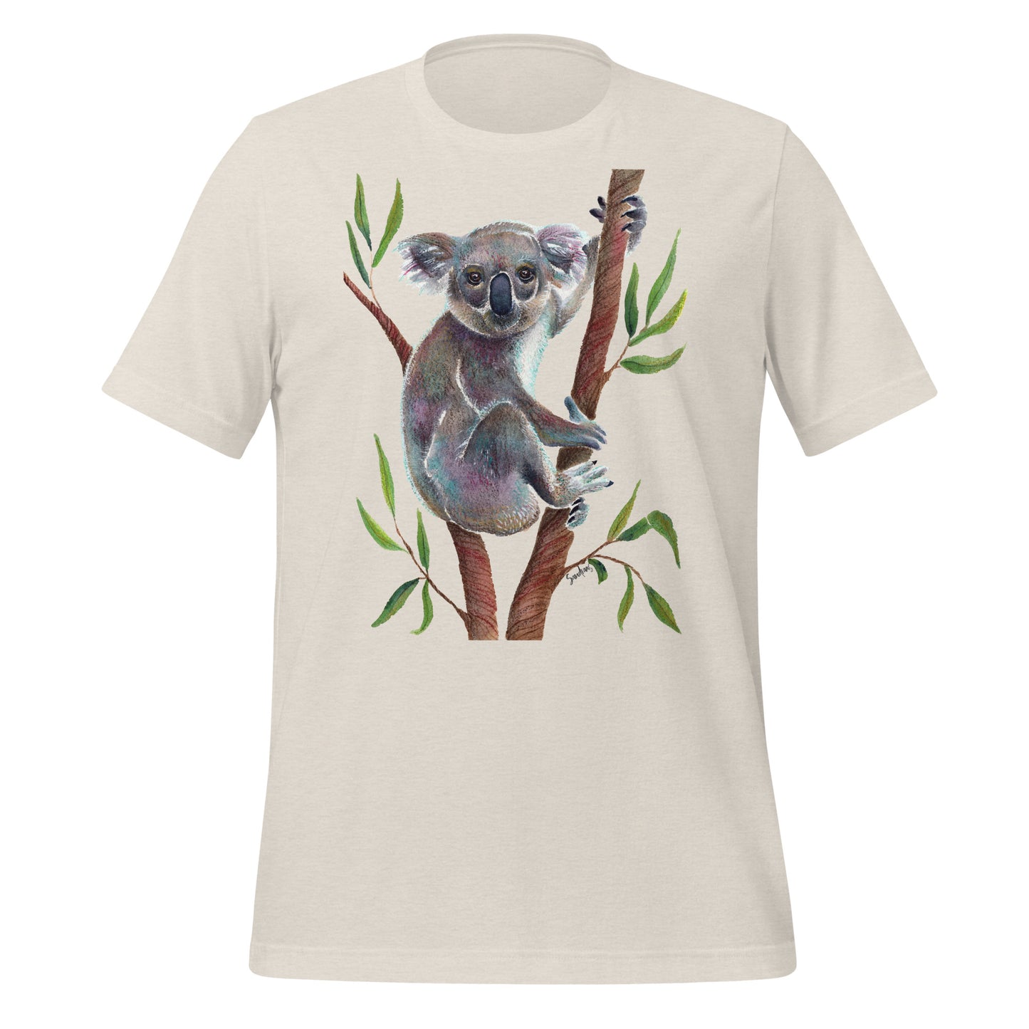 🐨 Unisex T-Shirt – Koala Bear Watercolor Edition 🌿 - SANDRAAS