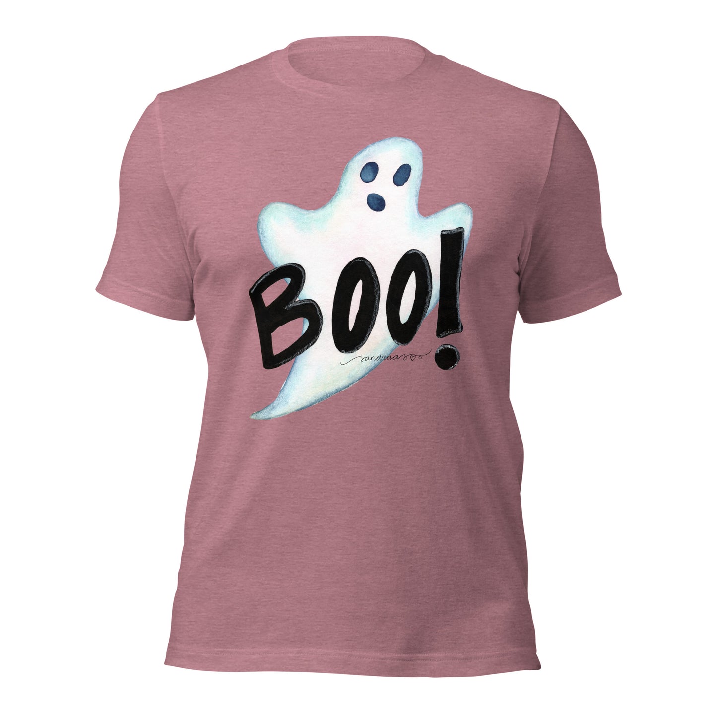 Halloween "Boo!" Ghost T-Shirt – Spooky, Fun & Comfy! 👻🎃 - SANDRAAS