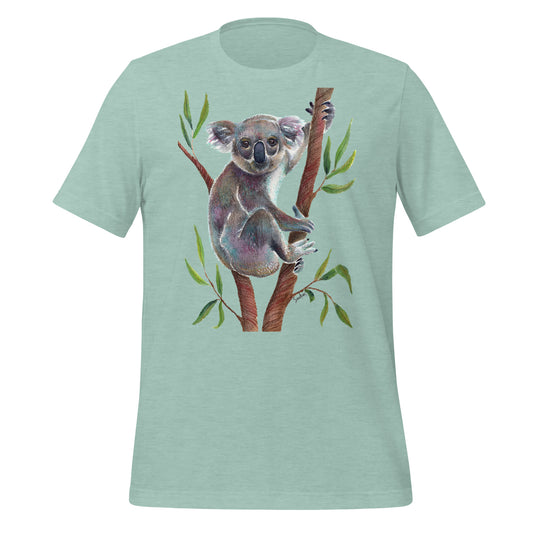 🐨 Unisex T-Shirt – Koala Bear Watercolor Edition 🌿 - SANDRAAS
