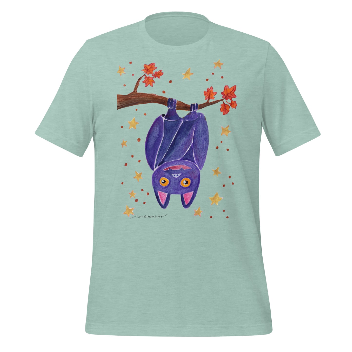 Fly into Spooky Season – Halloween Bat T-Shirt 🦇🎃 - SANDRAAS