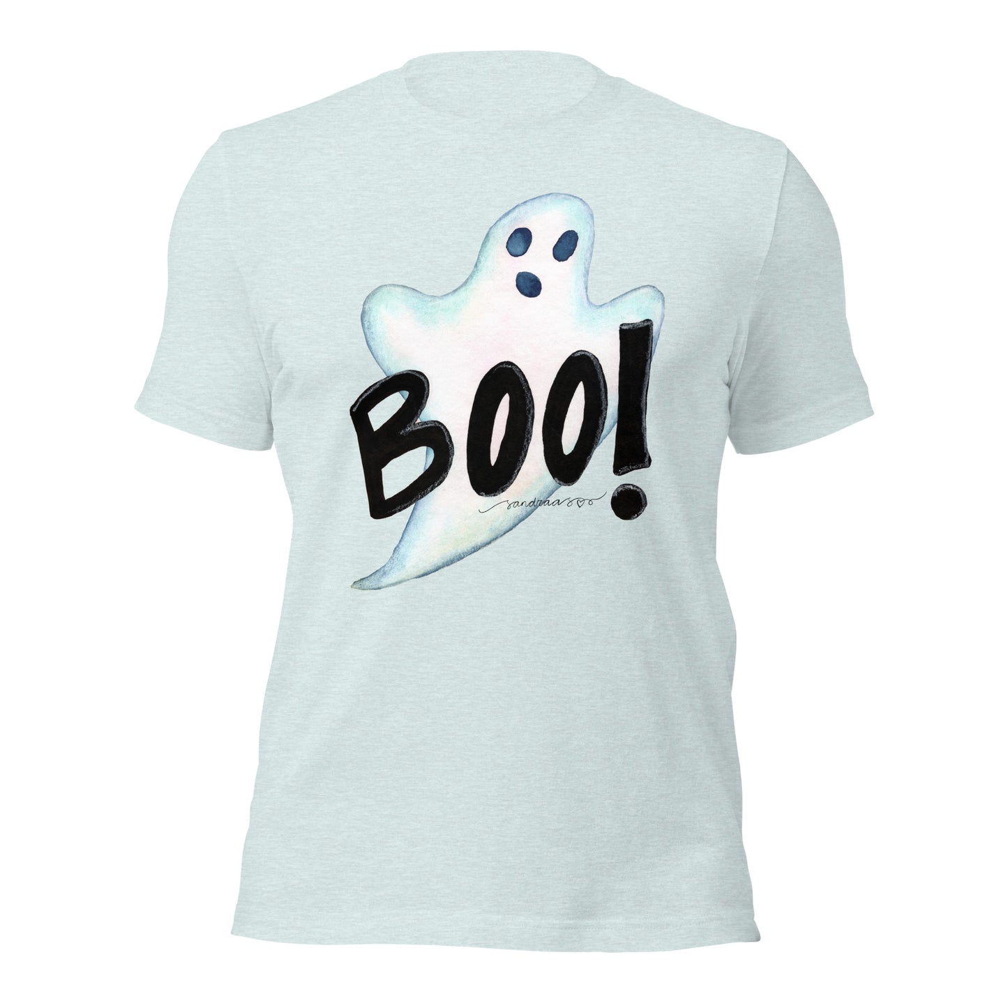 Halloween "Boo!" Ghost T-Shirt – Spooky, Fun & Comfy! 👻🎃 - SANDRAAS