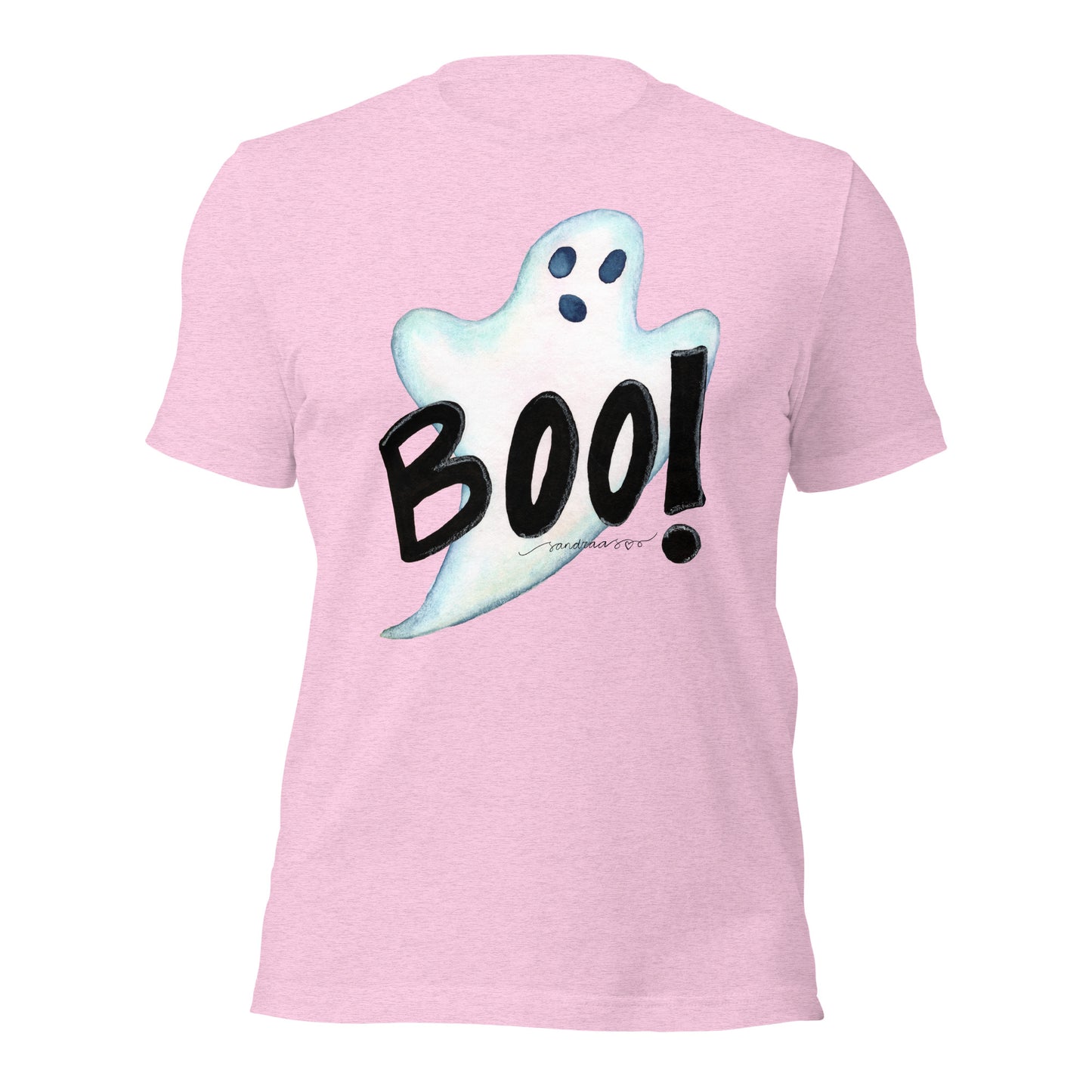 Halloween "Boo!" Ghost T-Shirt – Spooky, Fun & Comfy! 👻🎃 - SANDRAAS