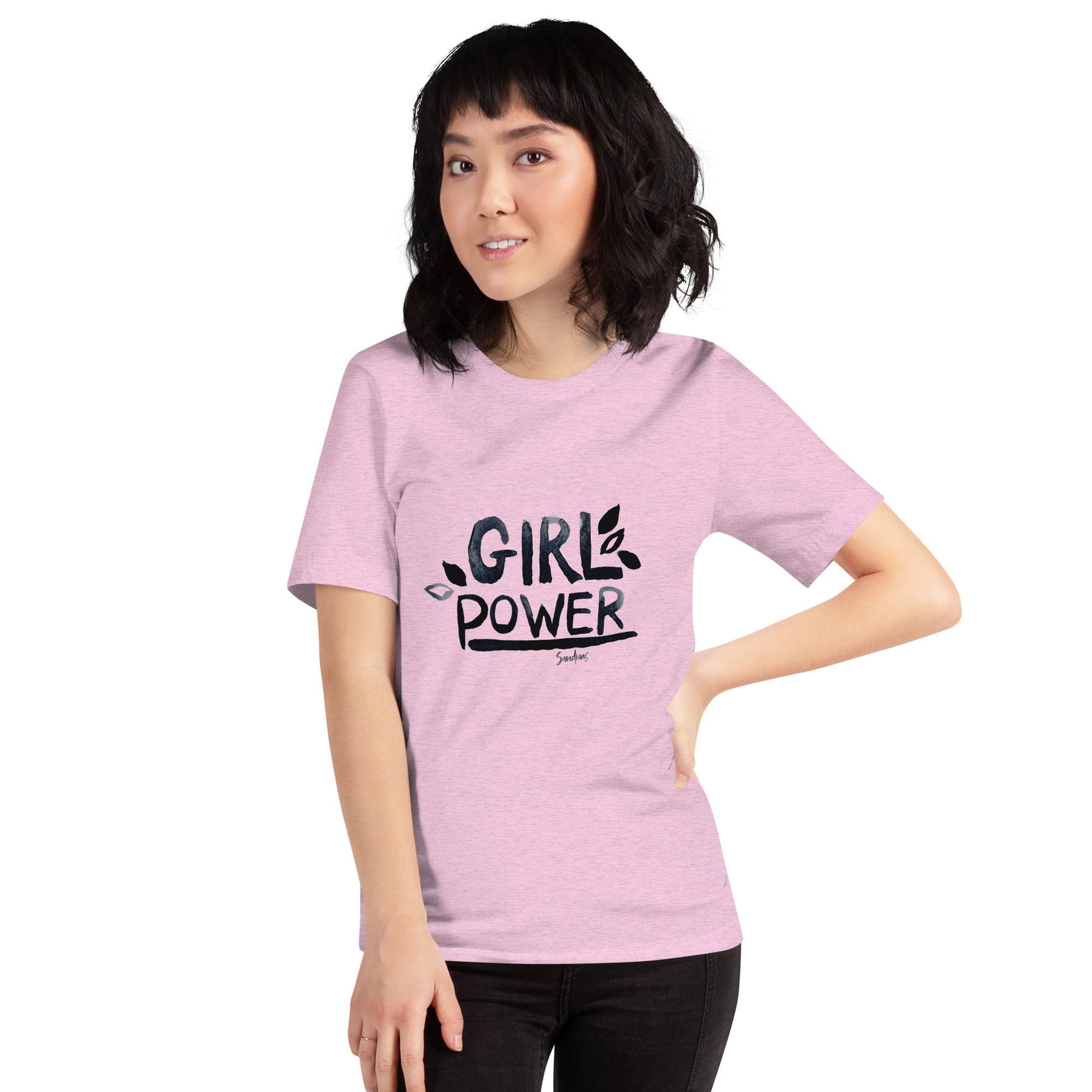 ⚡ T-Shirt – Girl Power 🖤👕 - SANDRAAS