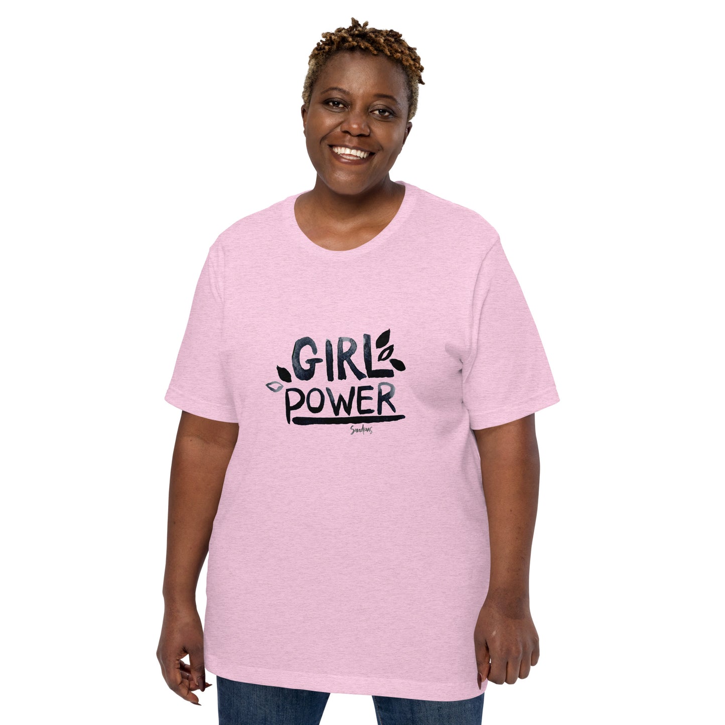 ⚡ T-Shirt – Girl Power 🖤👕 - SANDRAAS