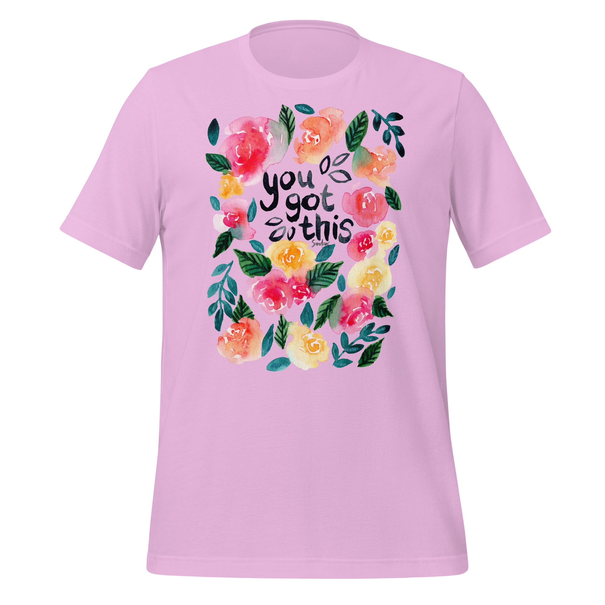 🌸 T-Shirt – You Got This (Floral Edition) 🌈👕 - SANDRAAS