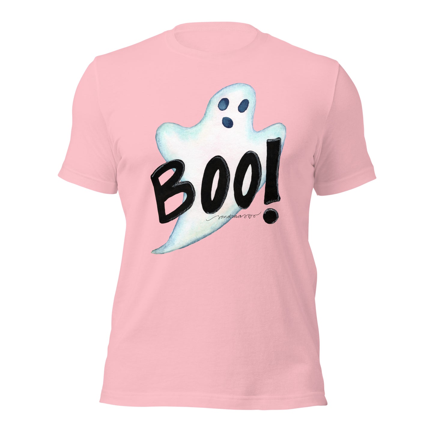 Halloween "Boo!" Ghost T-Shirt – Spooky, Fun & Comfy! 👻🎃 - SANDRAAS