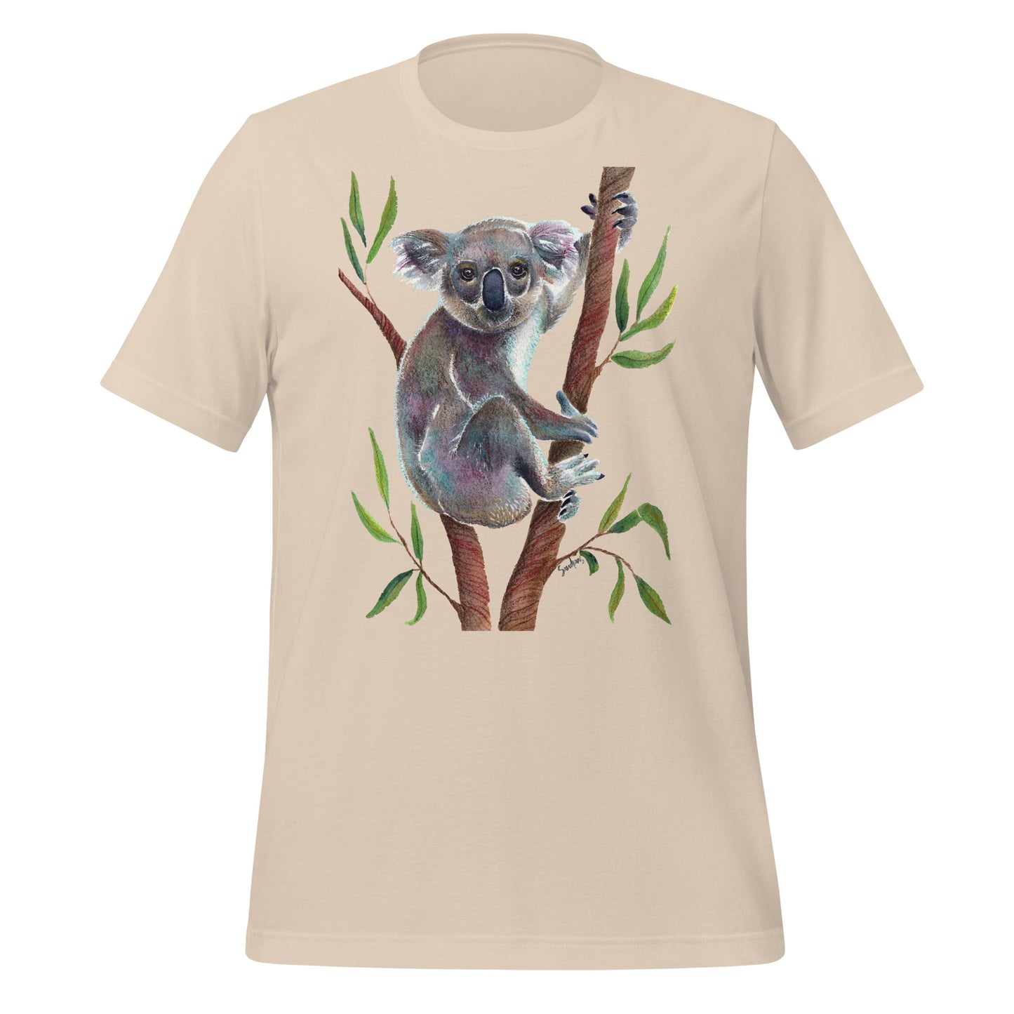 🐨 Unisex T-Shirt – Koala Bear Watercolor Edition 🌿 - SANDRAAS