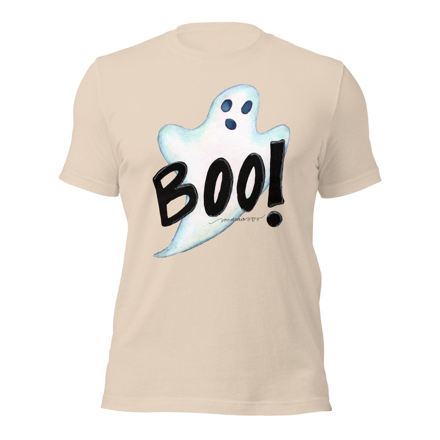 Halloween "Boo!" Ghost T-Shirt – Spooky, Fun & Comfy! 👻🎃 - SANDRAAS