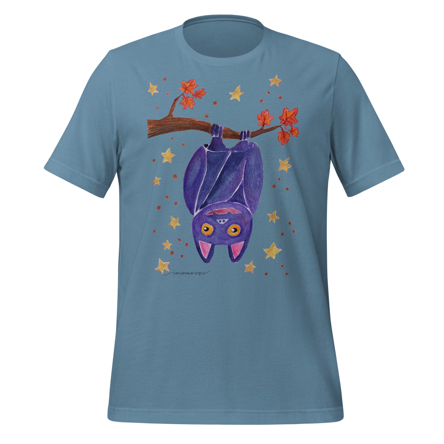 Fly into Spooky Season – Halloween Bat T-Shirt 🦇🎃 - SANDRAAS