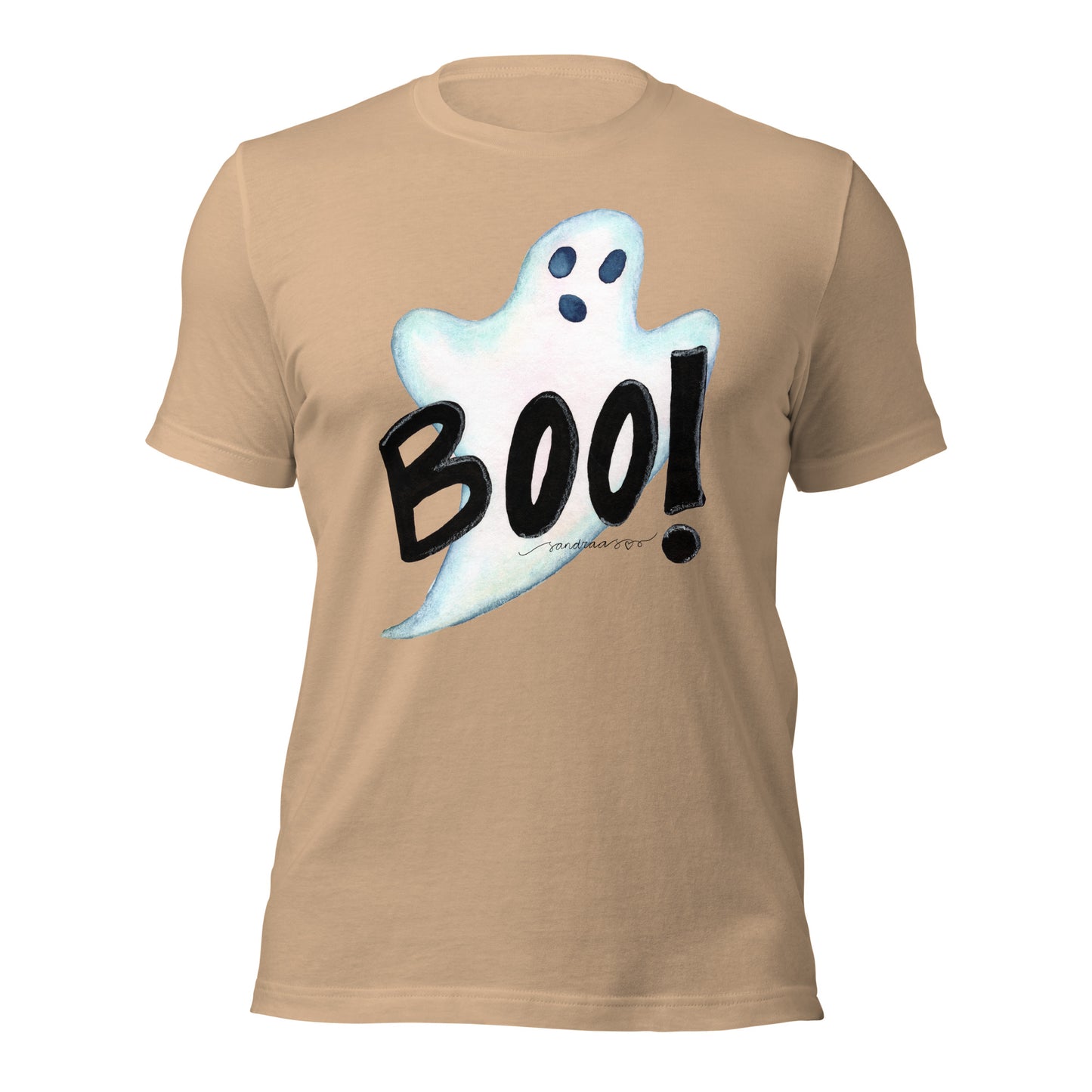 Halloween "Boo!" Ghost T-Shirt – Spooky, Fun & Comfy! 👻🎃 - SANDRAAS