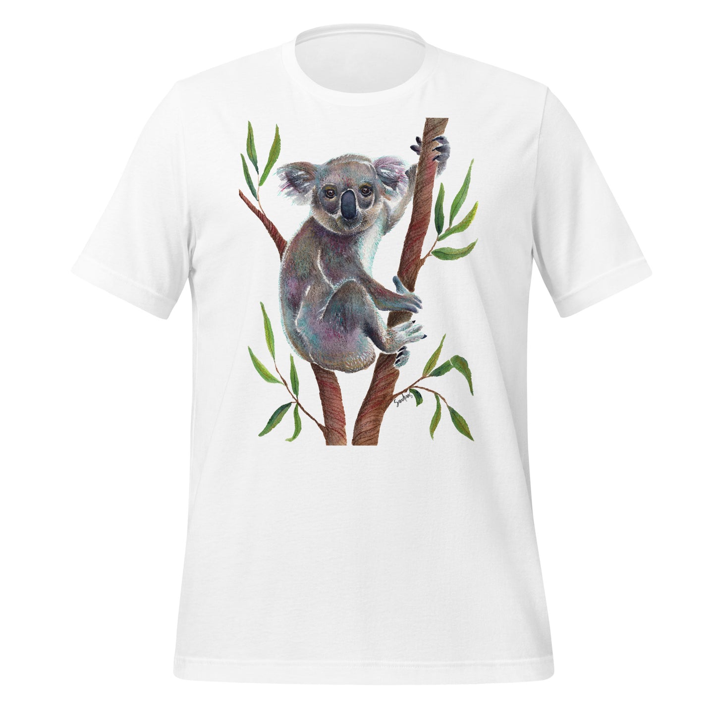 🐨 Unisex T-Shirt – Koala Bear Watercolor Edition 🌿 - SANDRAAS