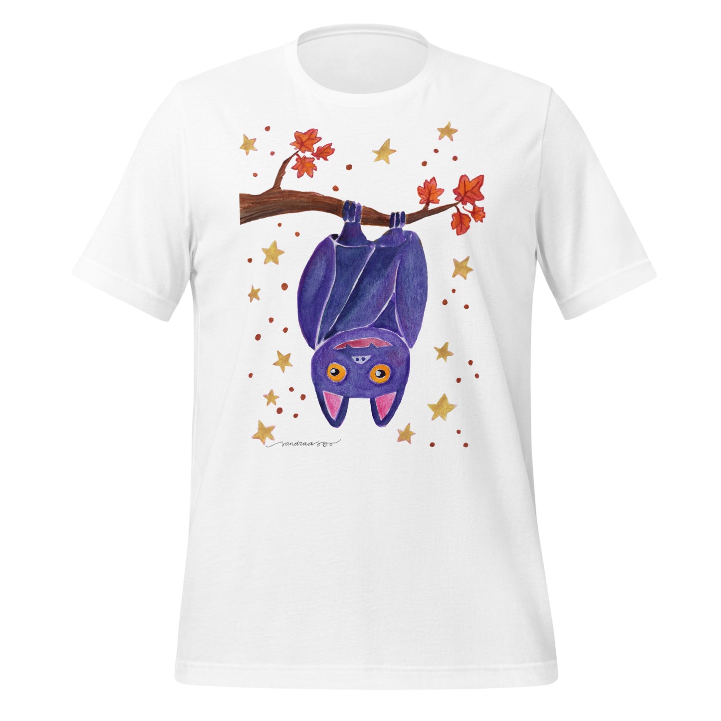 Fly into Spooky Season – Halloween Bat T-Shirt 🦇🎃 - SANDRAAS