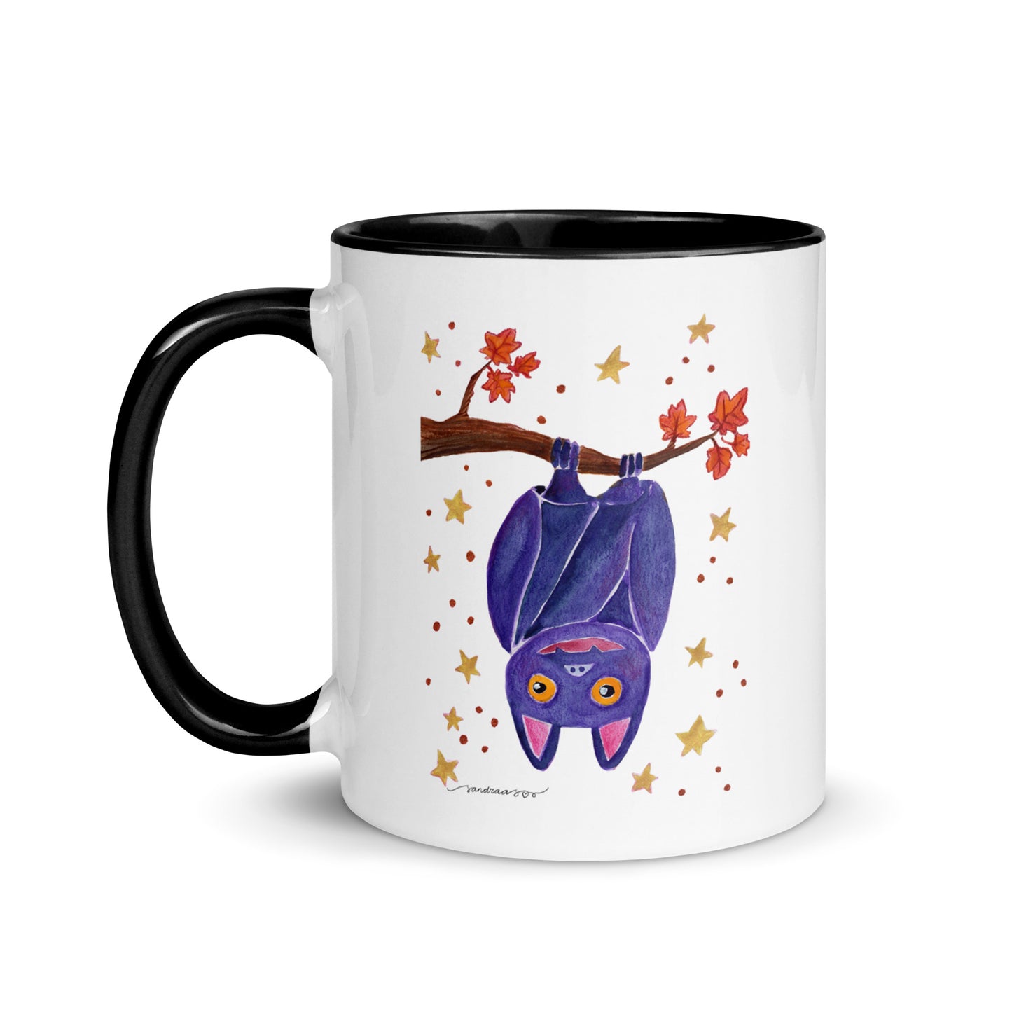 Whimsical Bat Halloween Mug – Add Some Spooky Cuteness to Your Coffee! 🦇🎃☕ - SANDRAAS