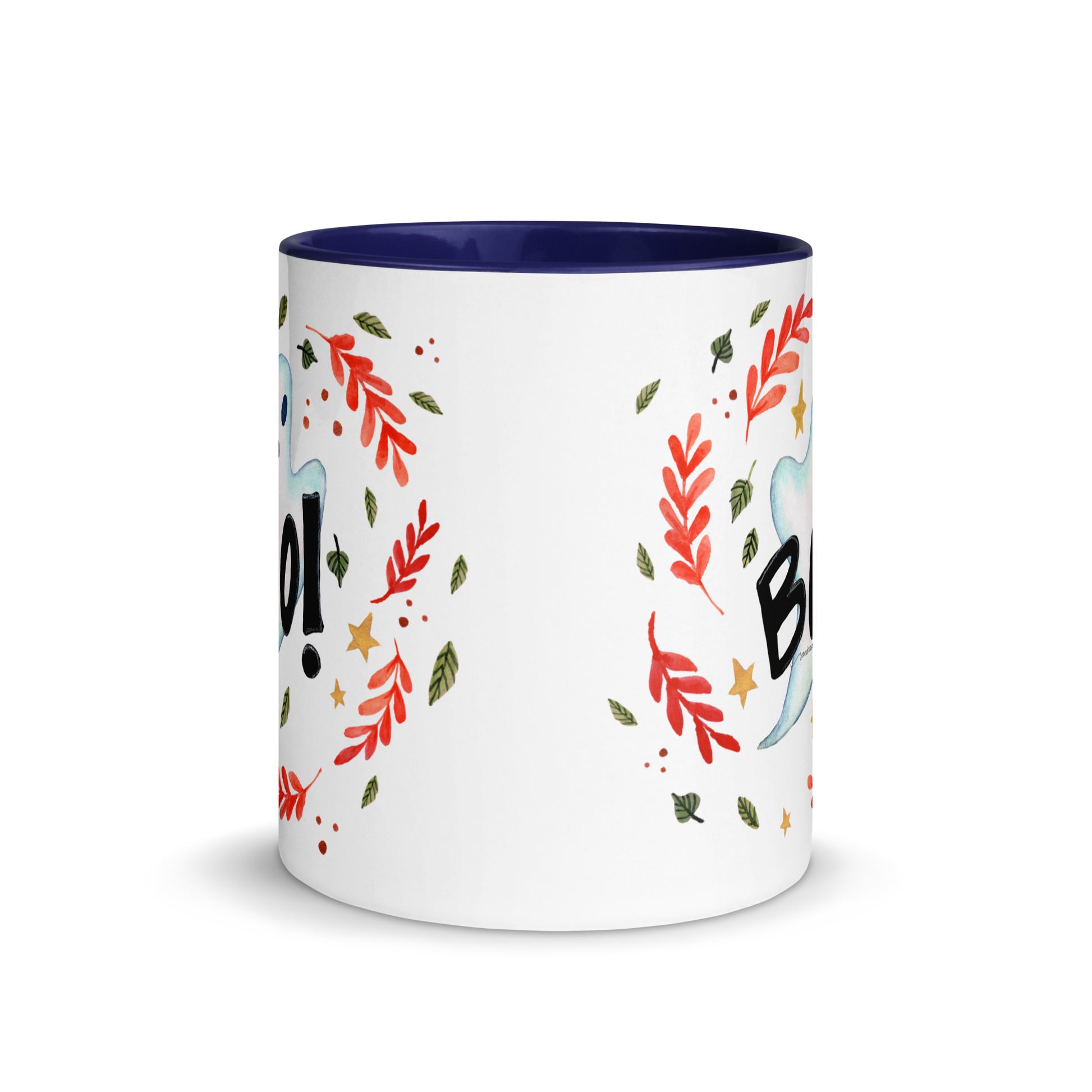 Boo! Halloween Ghost Mug – A Whimsical Autumn Delight 👻🍂 - SANDRAAS