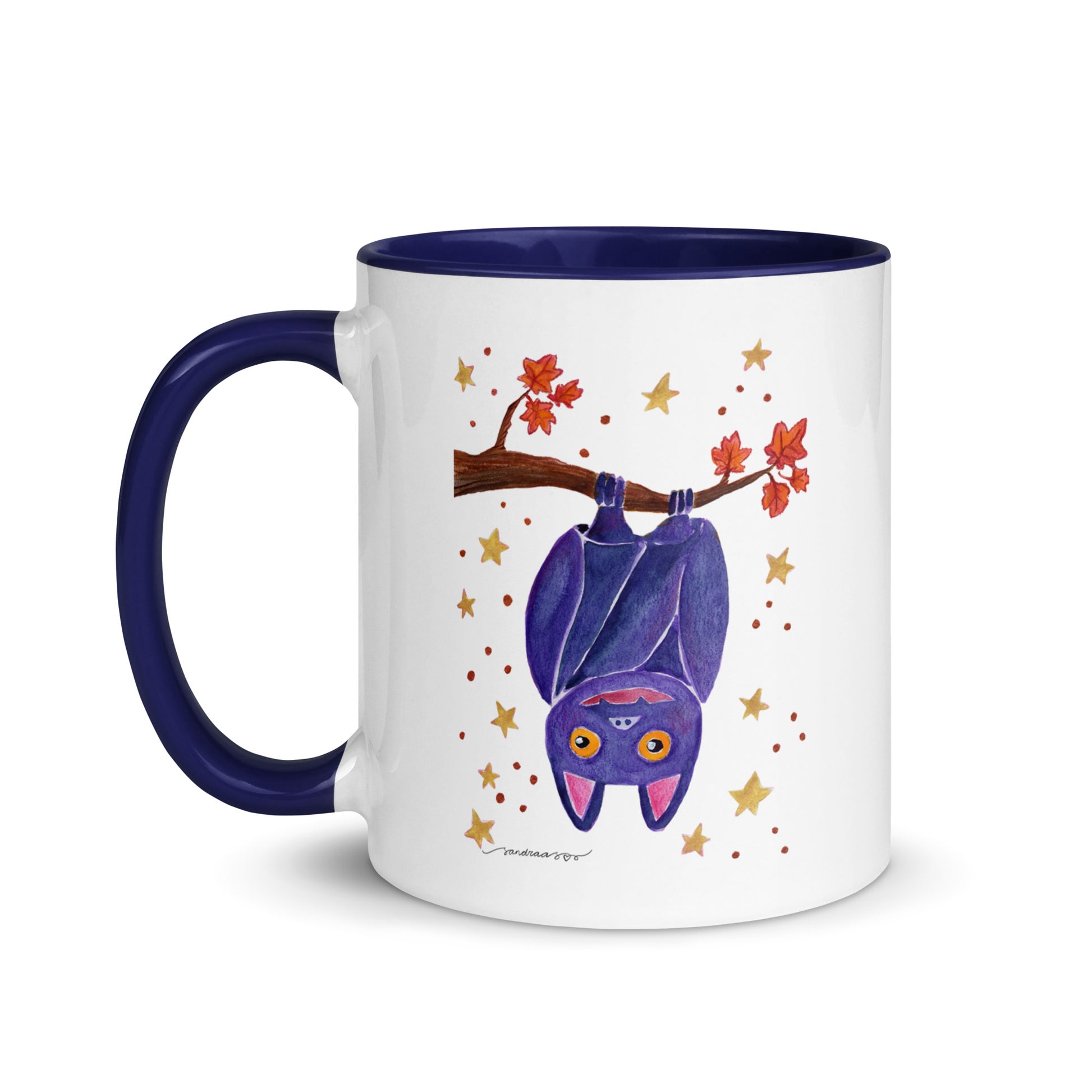 Whimsical Bat Halloween Mug – Add Some Spooky Cuteness to Your Coffee! 🦇🎃☕ - SANDRAAS