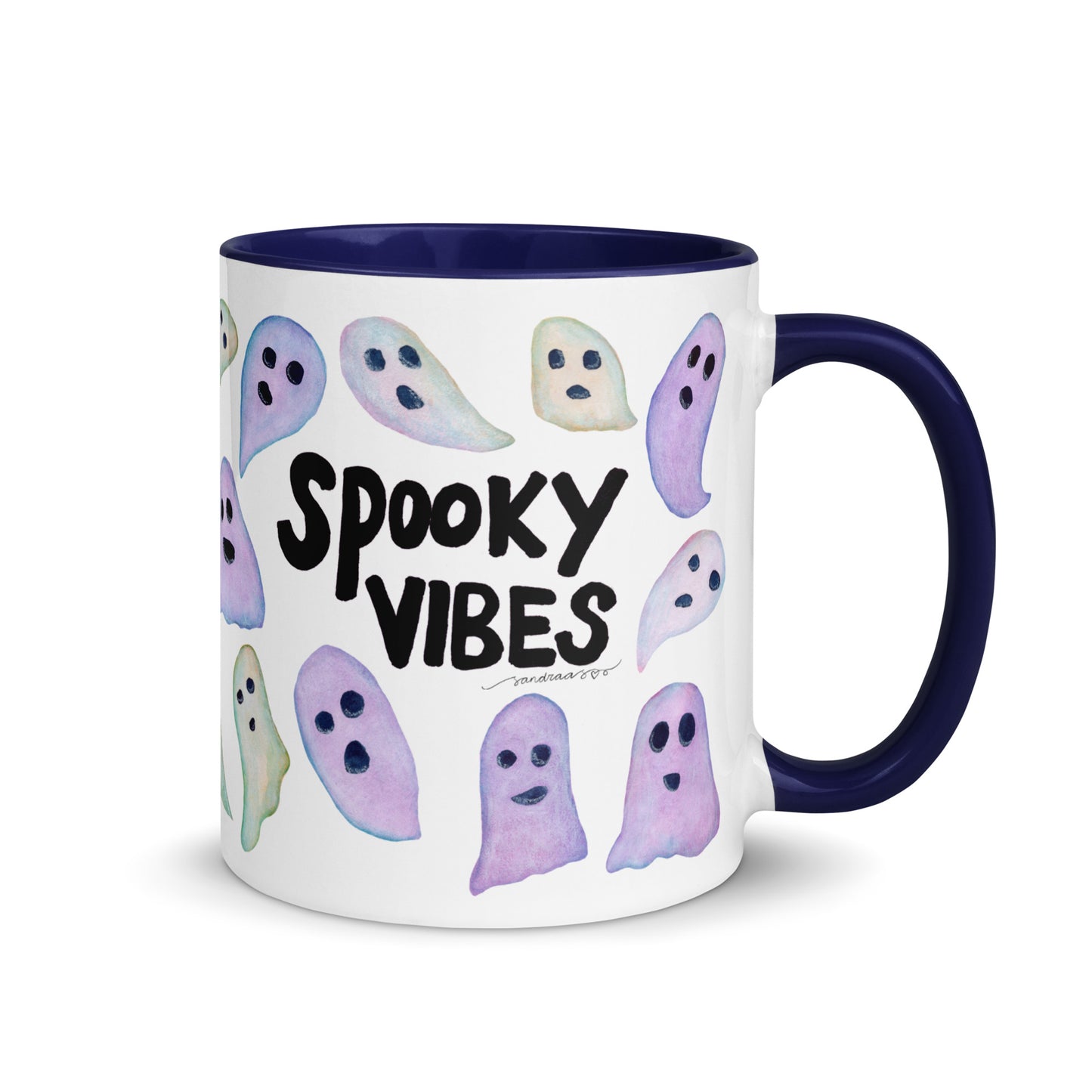 Spooky Vibes Halloween Mug – A Whimsical Ghostly Delight! 👻☕🎃 - SANDRAAS