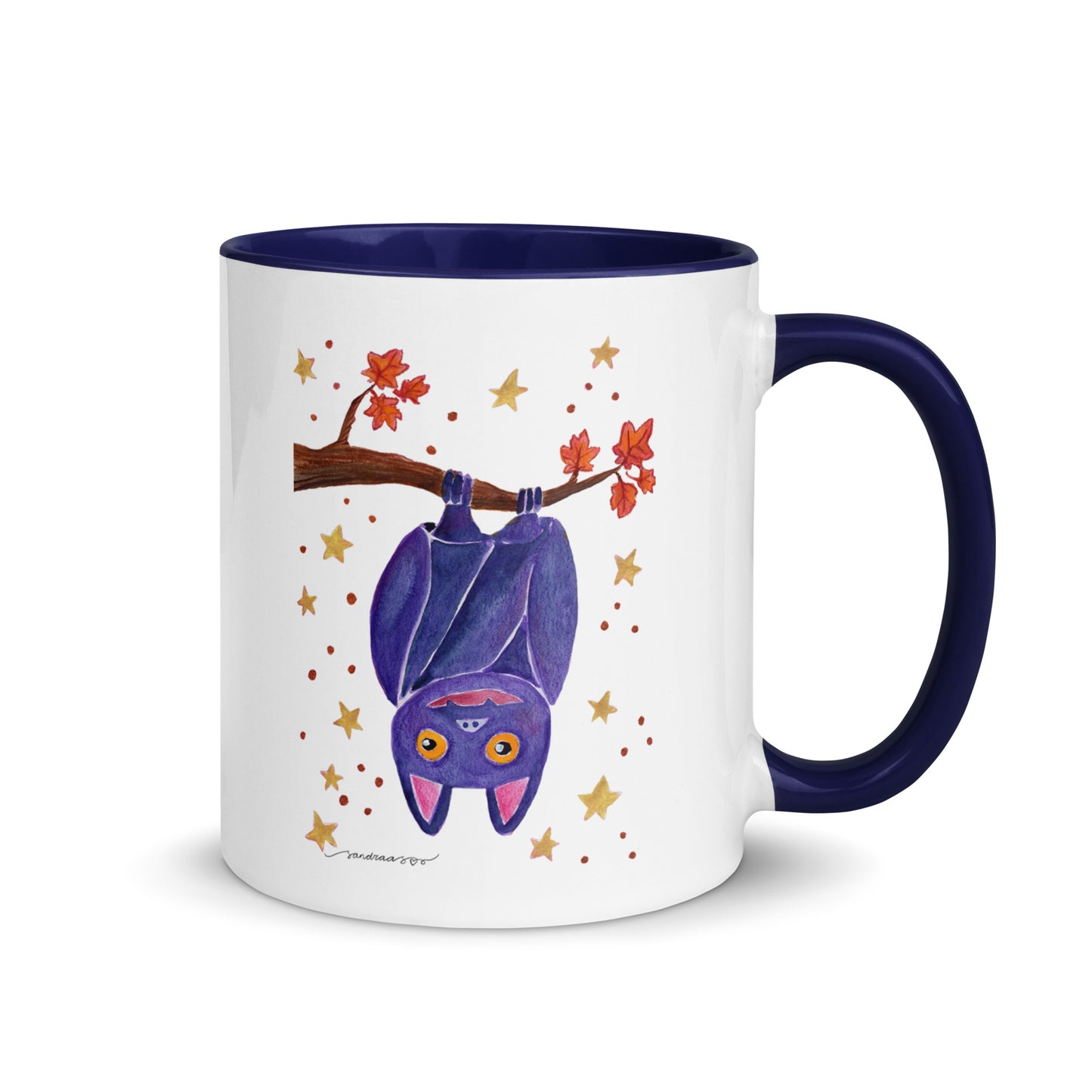 Whimsical Bat Halloween Mug – Add Some Spooky Cuteness to Your Coffee! 🦇🎃☕ - SANDRAAS