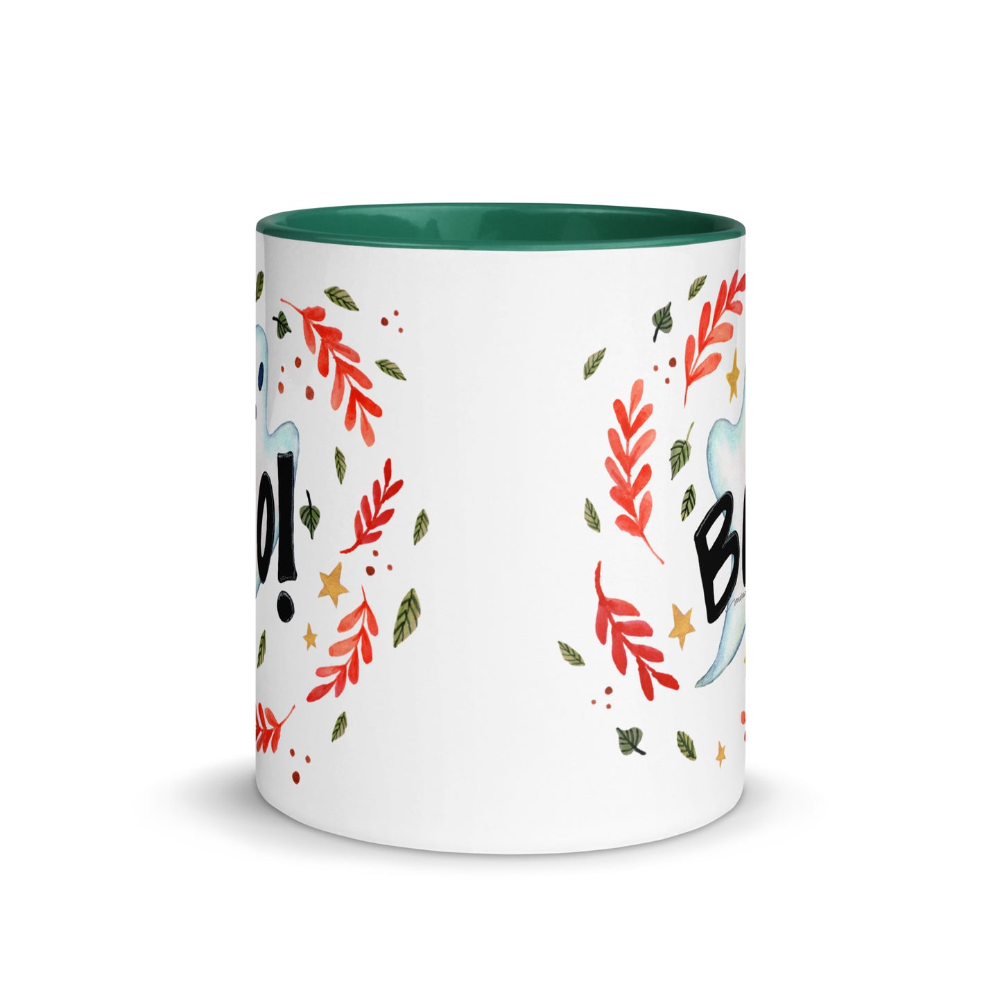Boo! Halloween Ghost Mug – A Whimsical Autumn Delight 👻🍂 - SANDRAAS