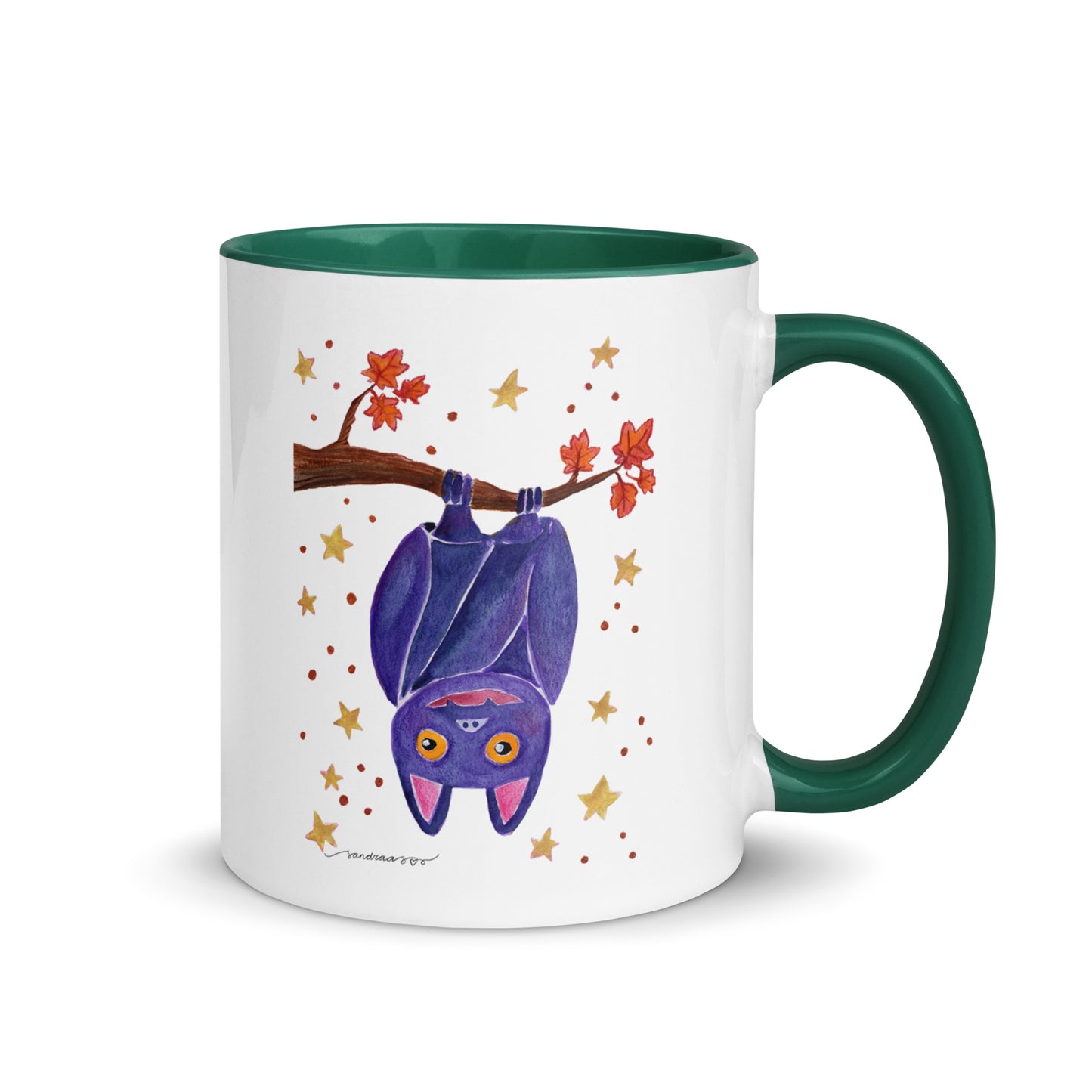 Whimsical Bat Halloween Mug – Add Some Spooky Cuteness to Your Coffee! 🦇🎃☕ - SANDRAAS
