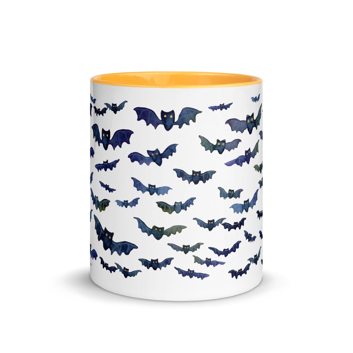 Watercolor Bats Mug – A Touch of Whimsy & Spooky Charm! 🦇☕ - SANDRAAS