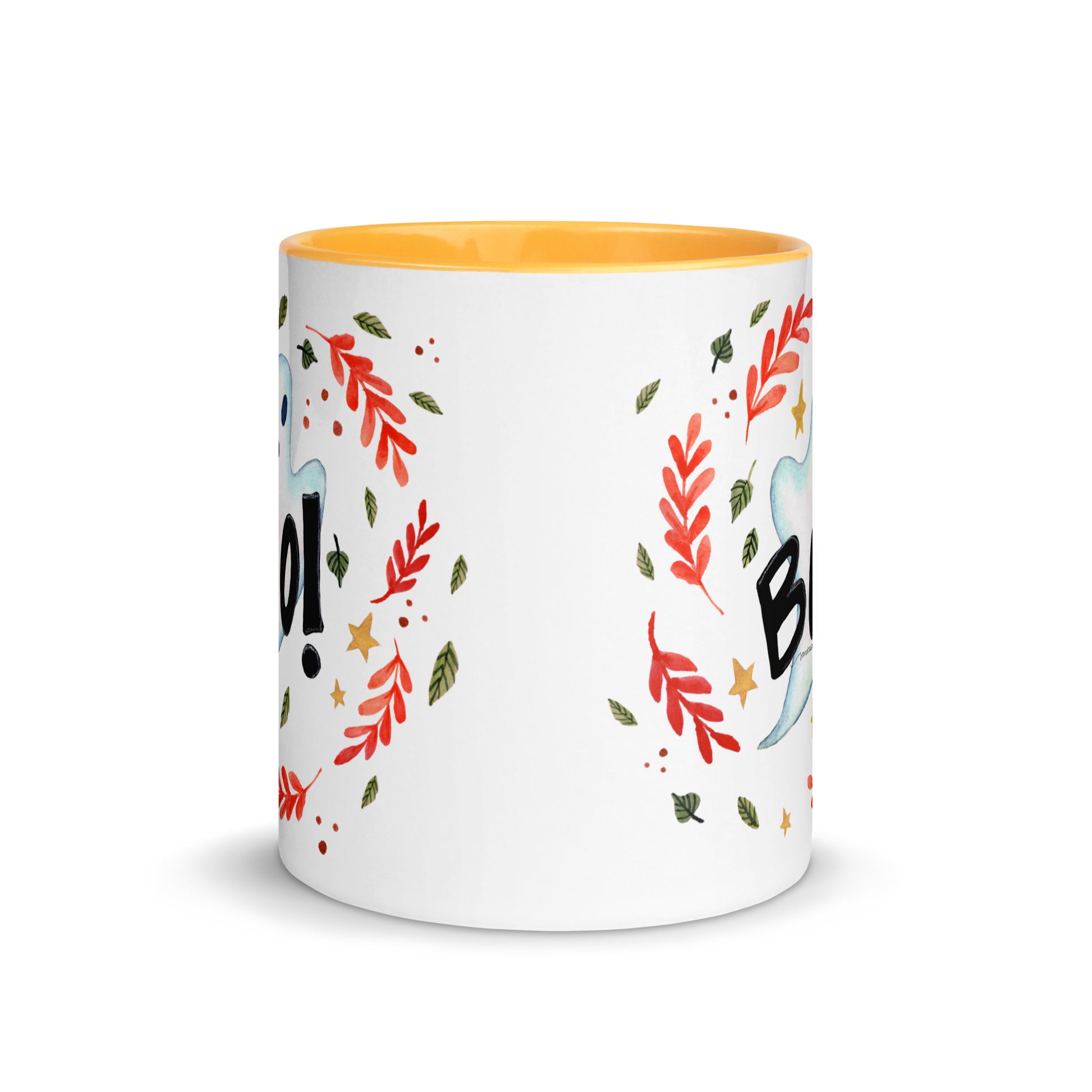 Boo! Halloween Ghost Mug – A Whimsical Autumn Delight 👻🍂 - SANDRAAS