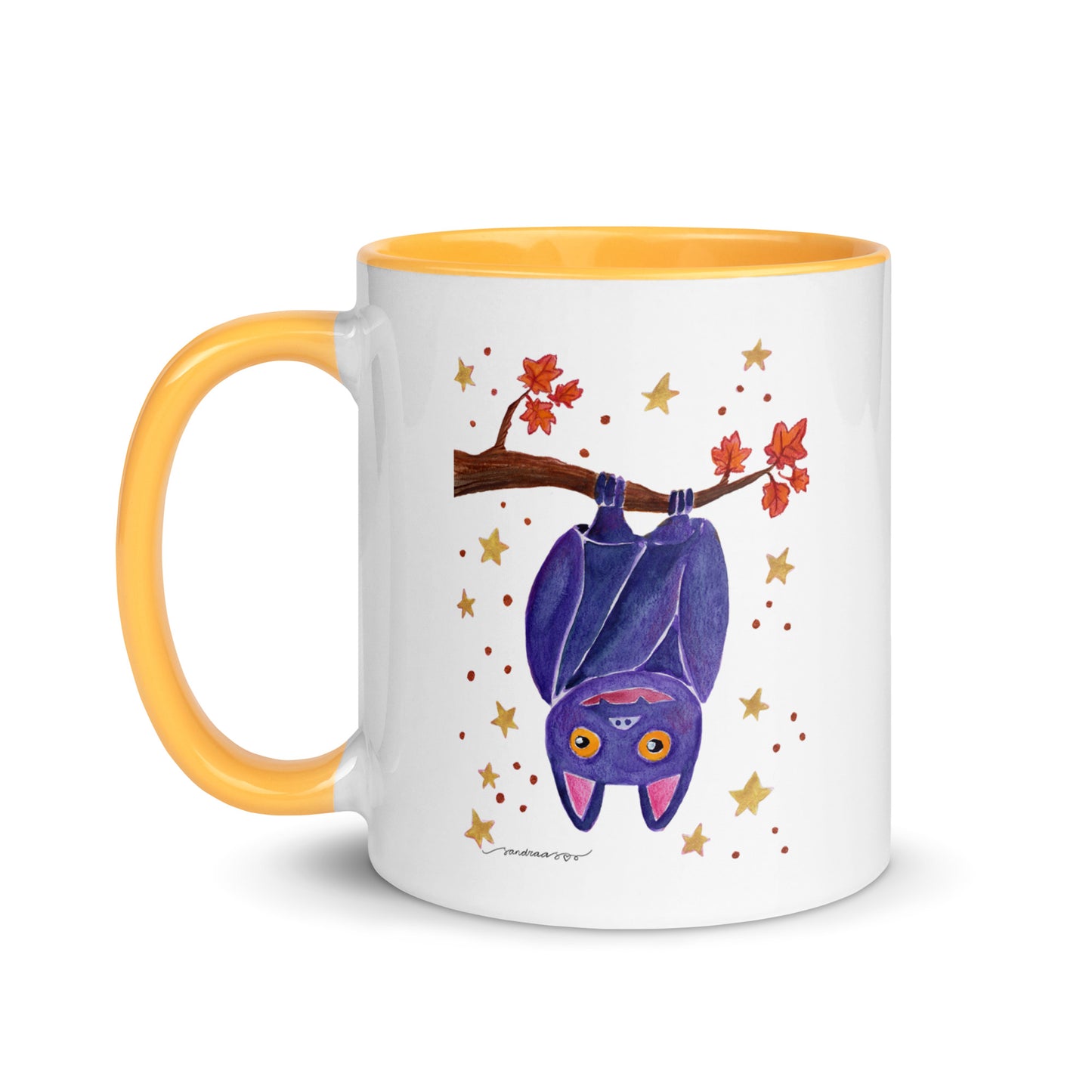 Whimsical Bat Halloween Mug – Add Some Spooky Cuteness to Your Coffee! 🦇🎃☕ - SANDRAAS