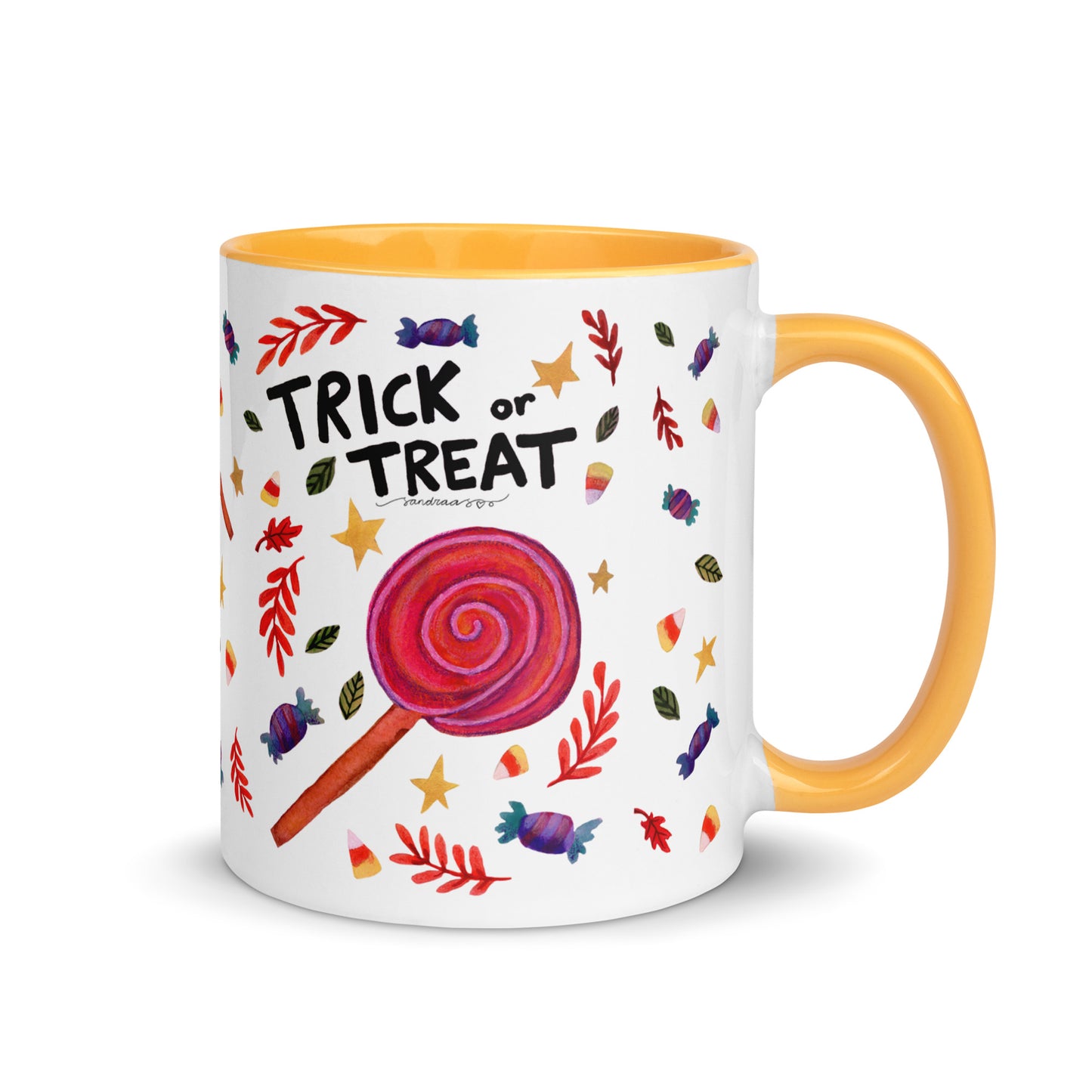 Trick or Treat Halloween Mug – A Sweet & Spooky Delight! 🎃🍭☕ - SANDRAAS