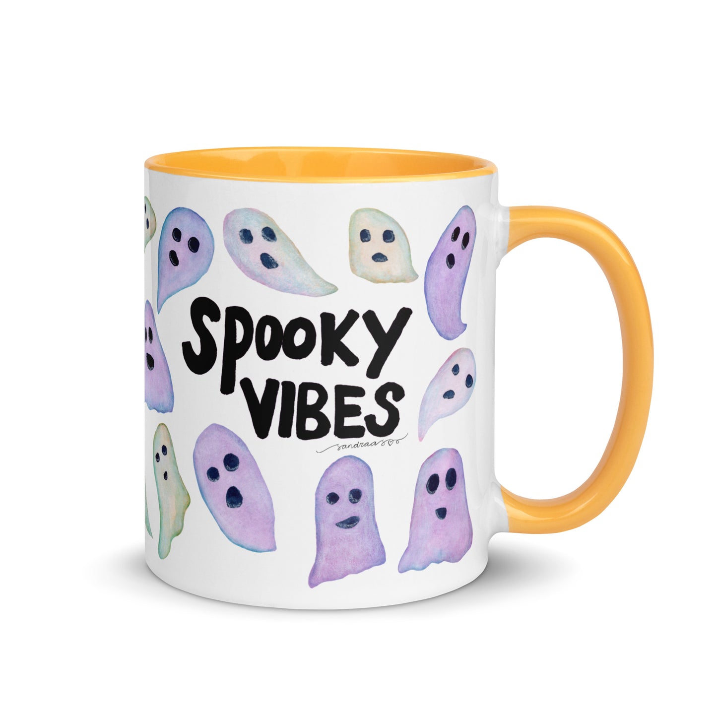 Spooky Vibes Halloween Mug – A Whimsical Ghostly Delight! 👻☕🎃 - SANDRAAS