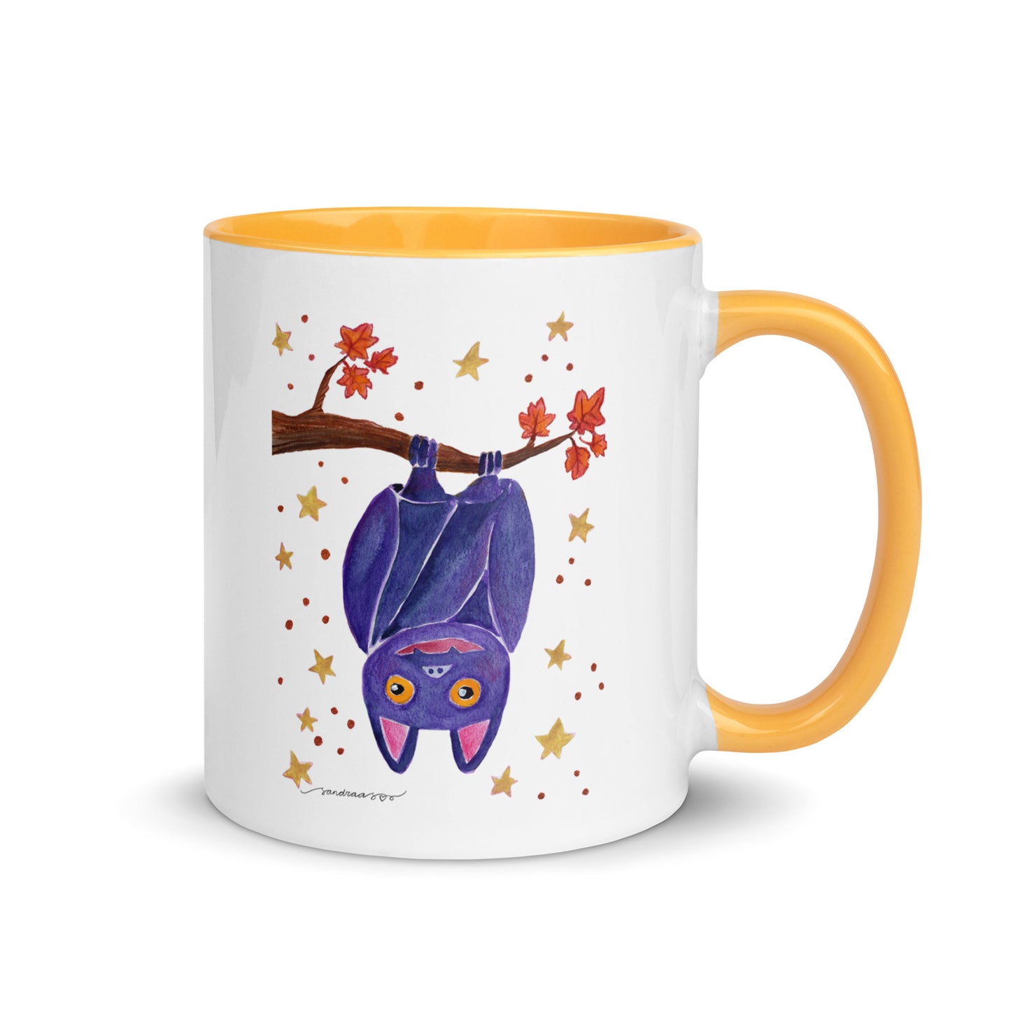 Whimsical Bat Halloween Mug – Add Some Spooky Cuteness to Your Coffee! 🦇🎃☕ - SANDRAAS